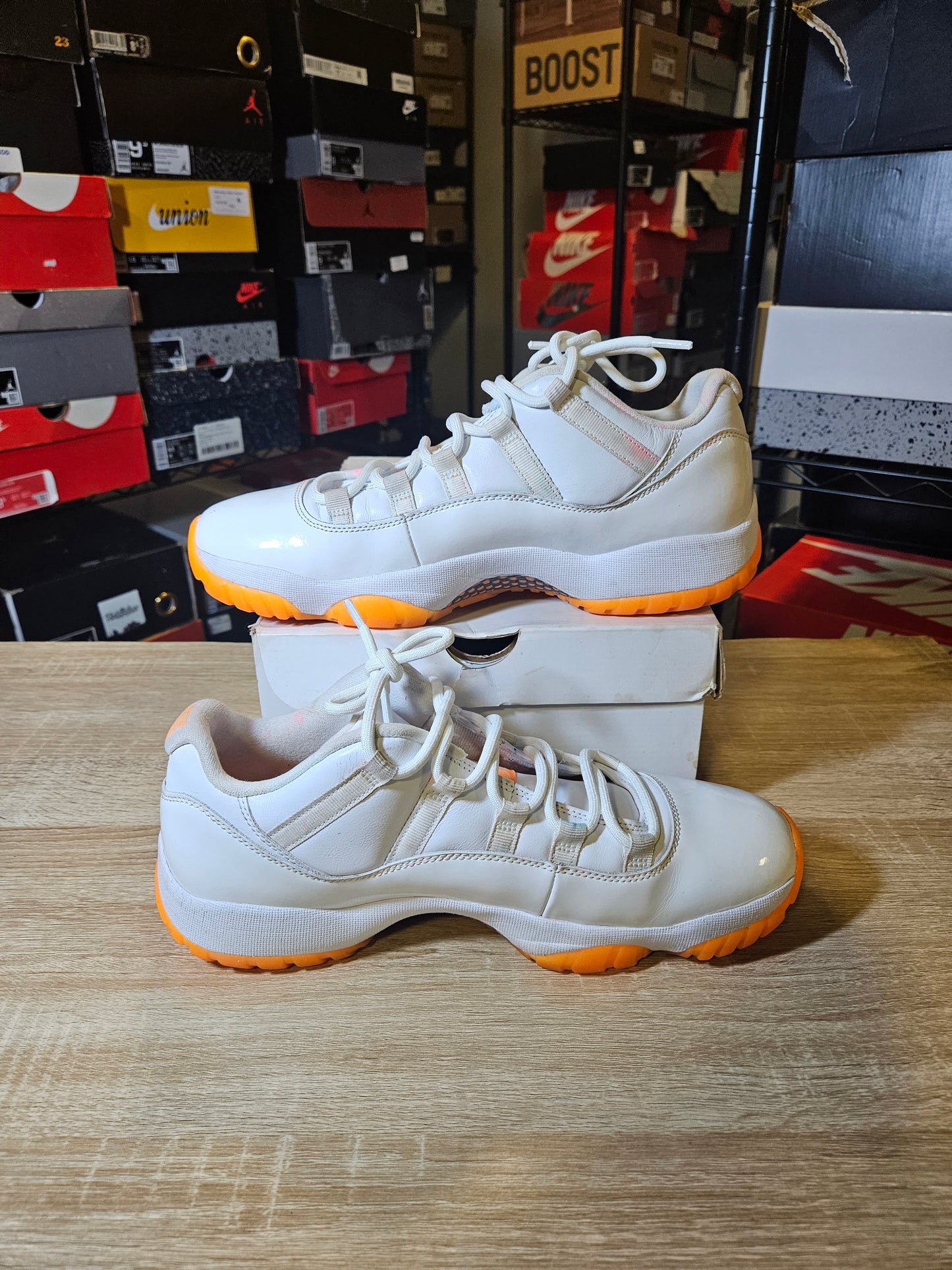 Size 12W/10.5M - AJ 11 Retro Low Bright Citrus