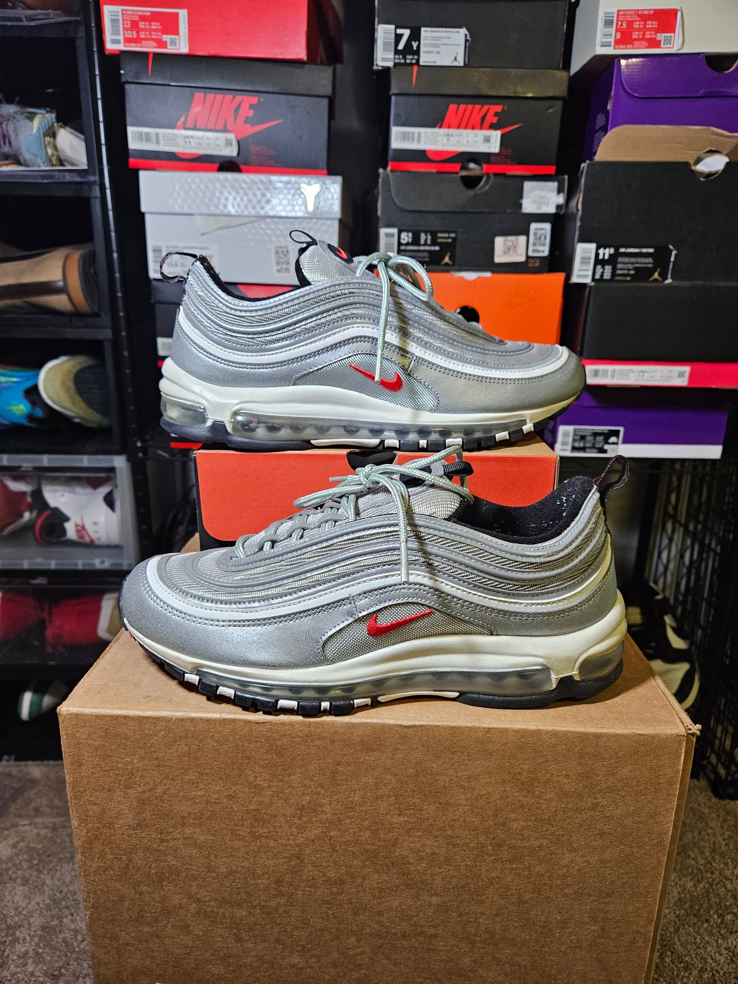 Size 10 - Air Max 97 OG Silver Bullet 2022