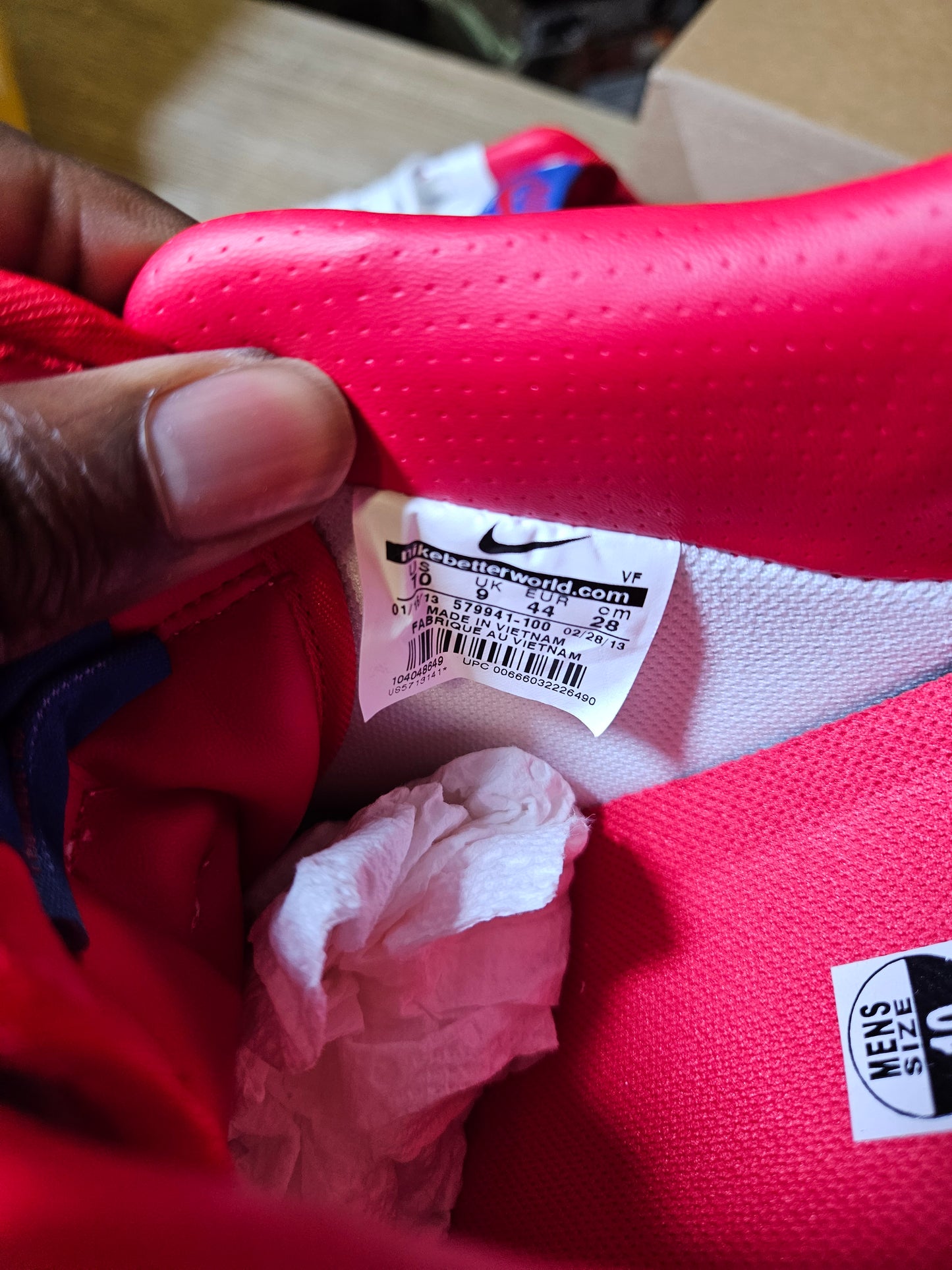 Size 10 - AF1 Puerto Rico