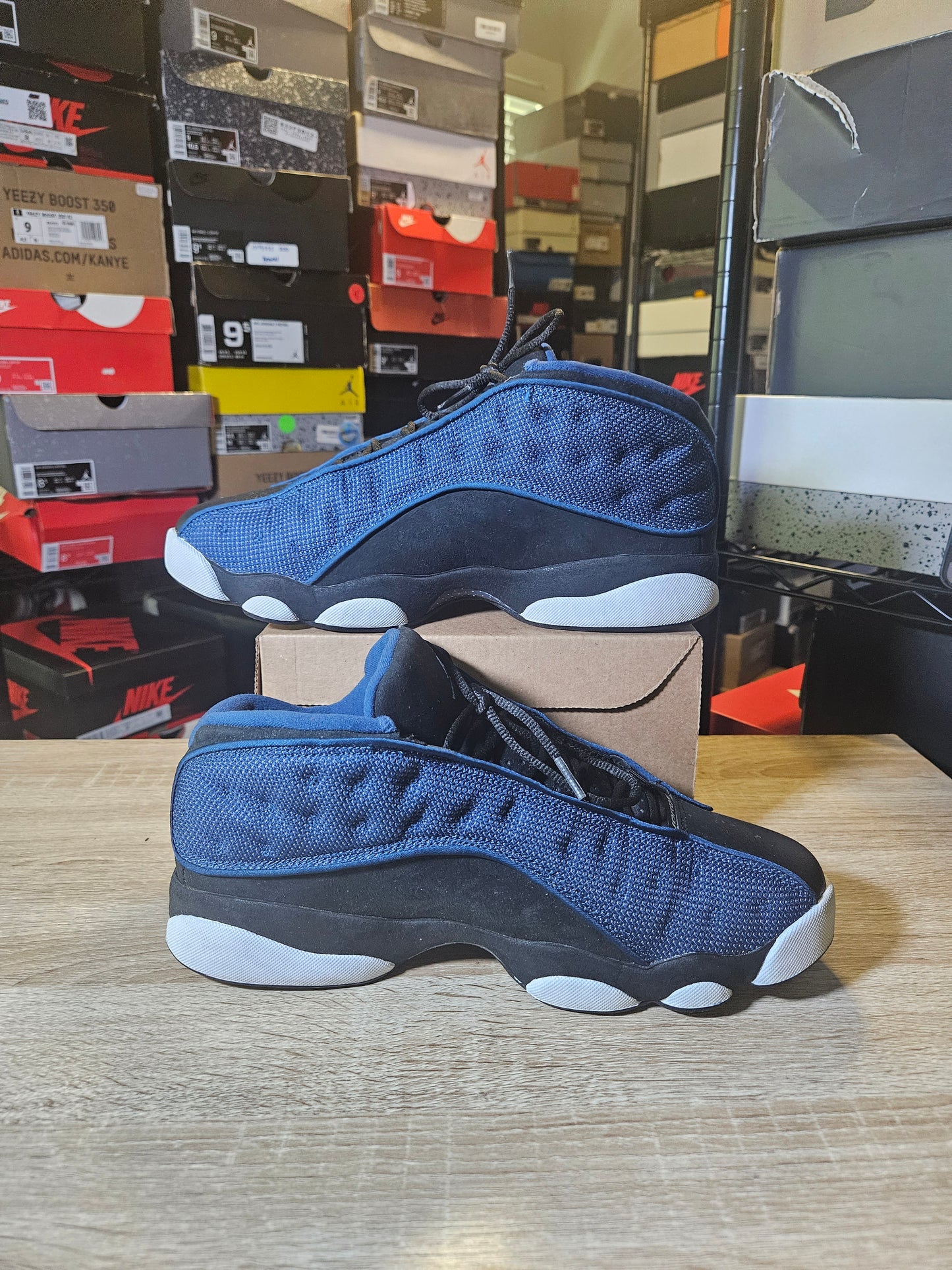 Size 10 - AJ 13 Retro 2017 Low Brave Blue
