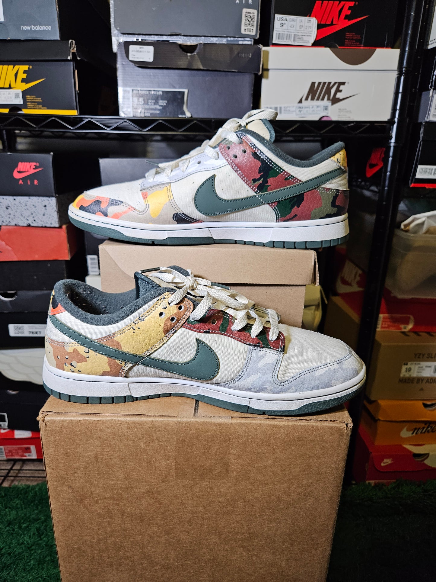 Size 11.5 - Dunk SE Low Sail Multi-Camo
