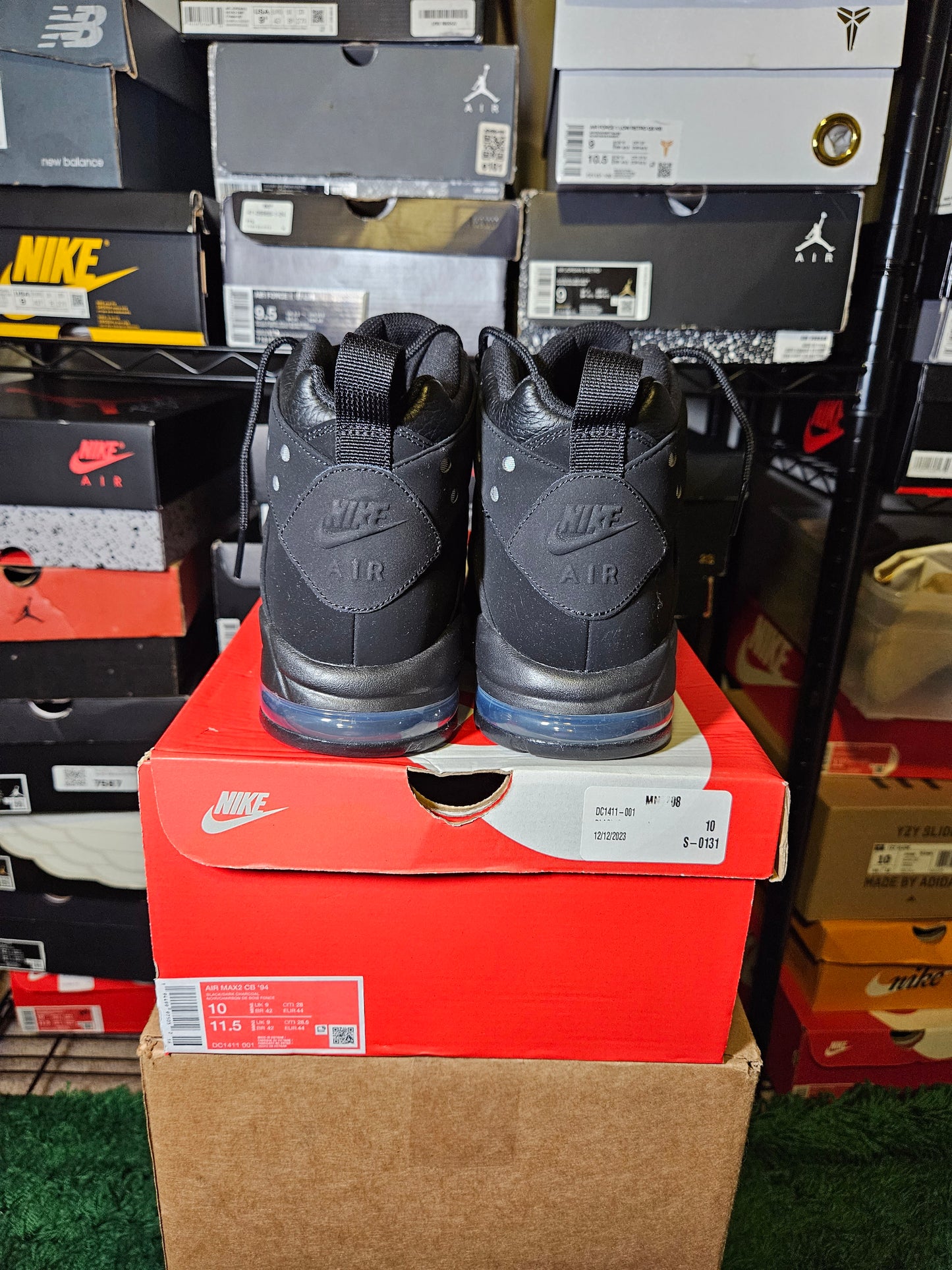 Size 10 - Air Max 2 CB 94 Triple Black