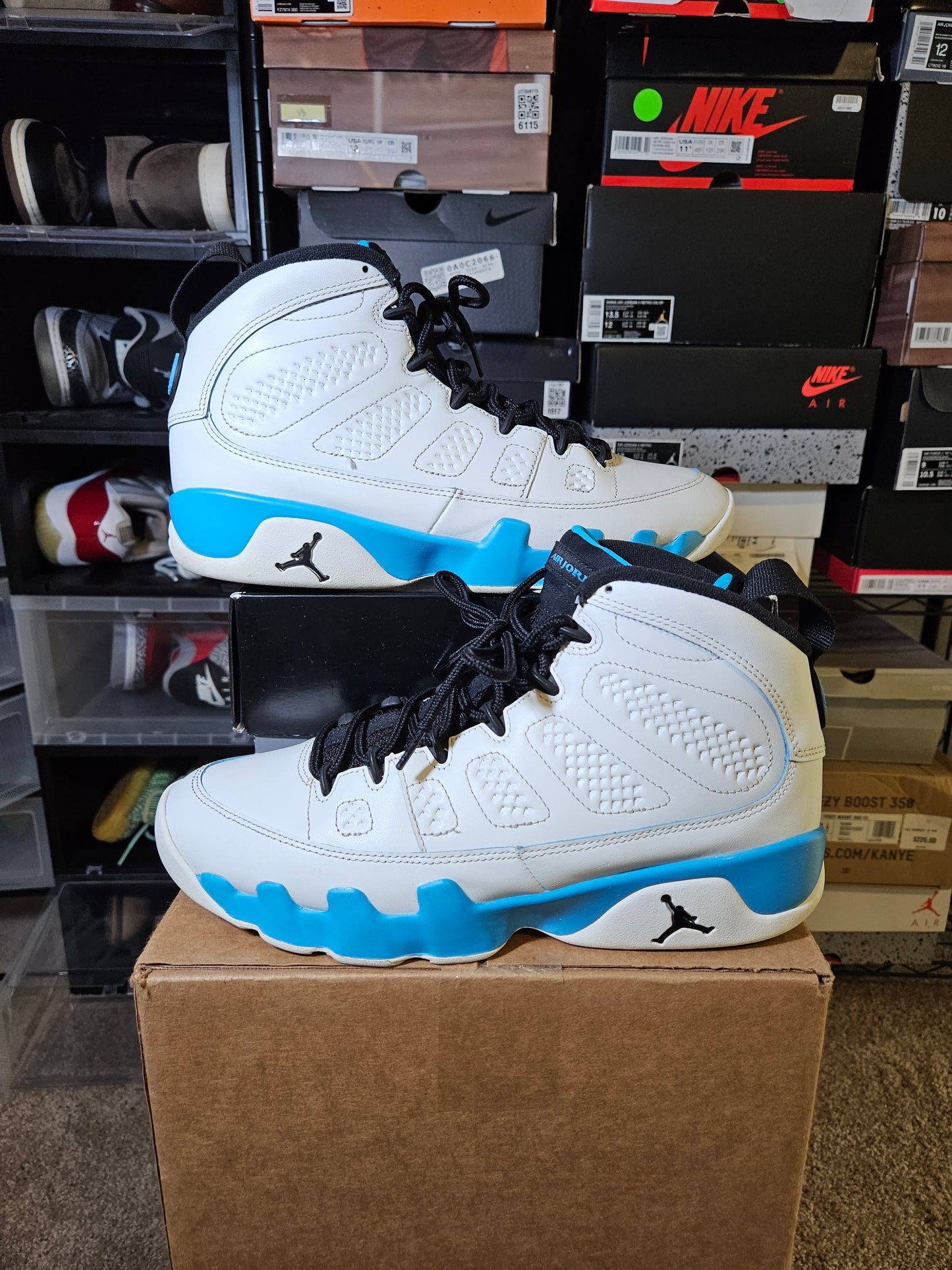 Size 9.5 - AJ 9 Retro 2024 Powder Blue