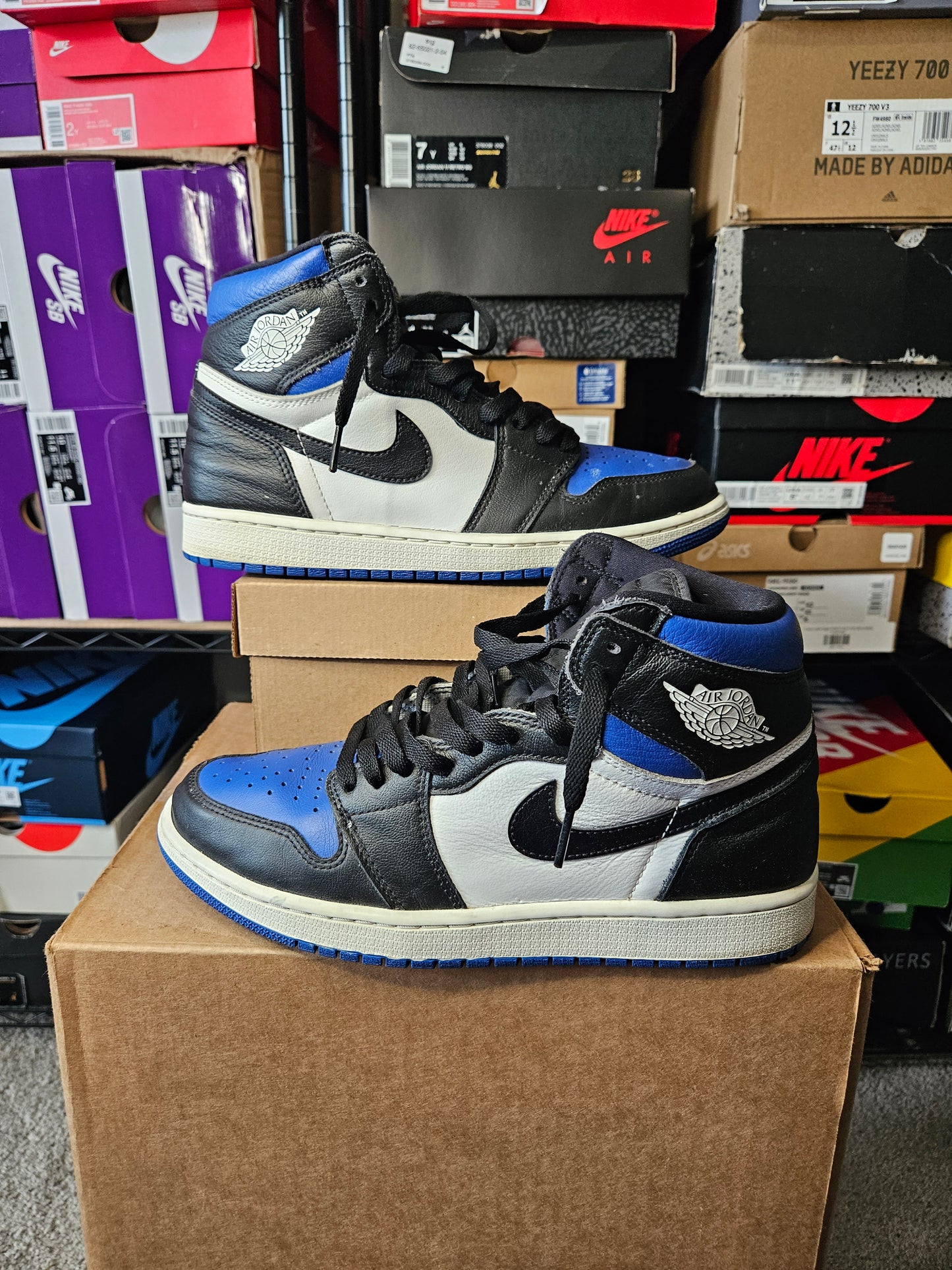 Size 7.5 - AJ 1 Retro OG High Royal Toe