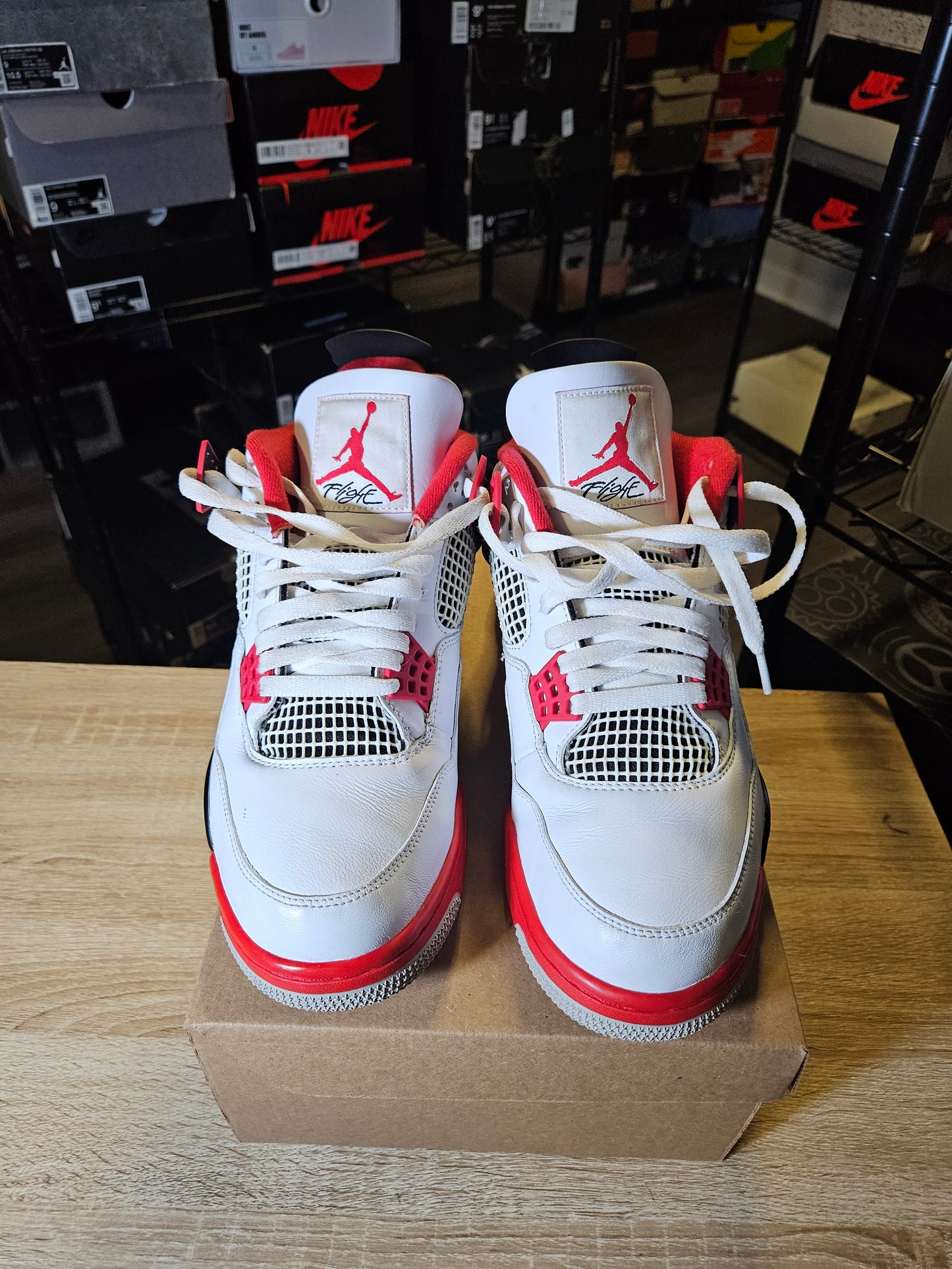 Size 11 - AJ 4 Retro Fire Red