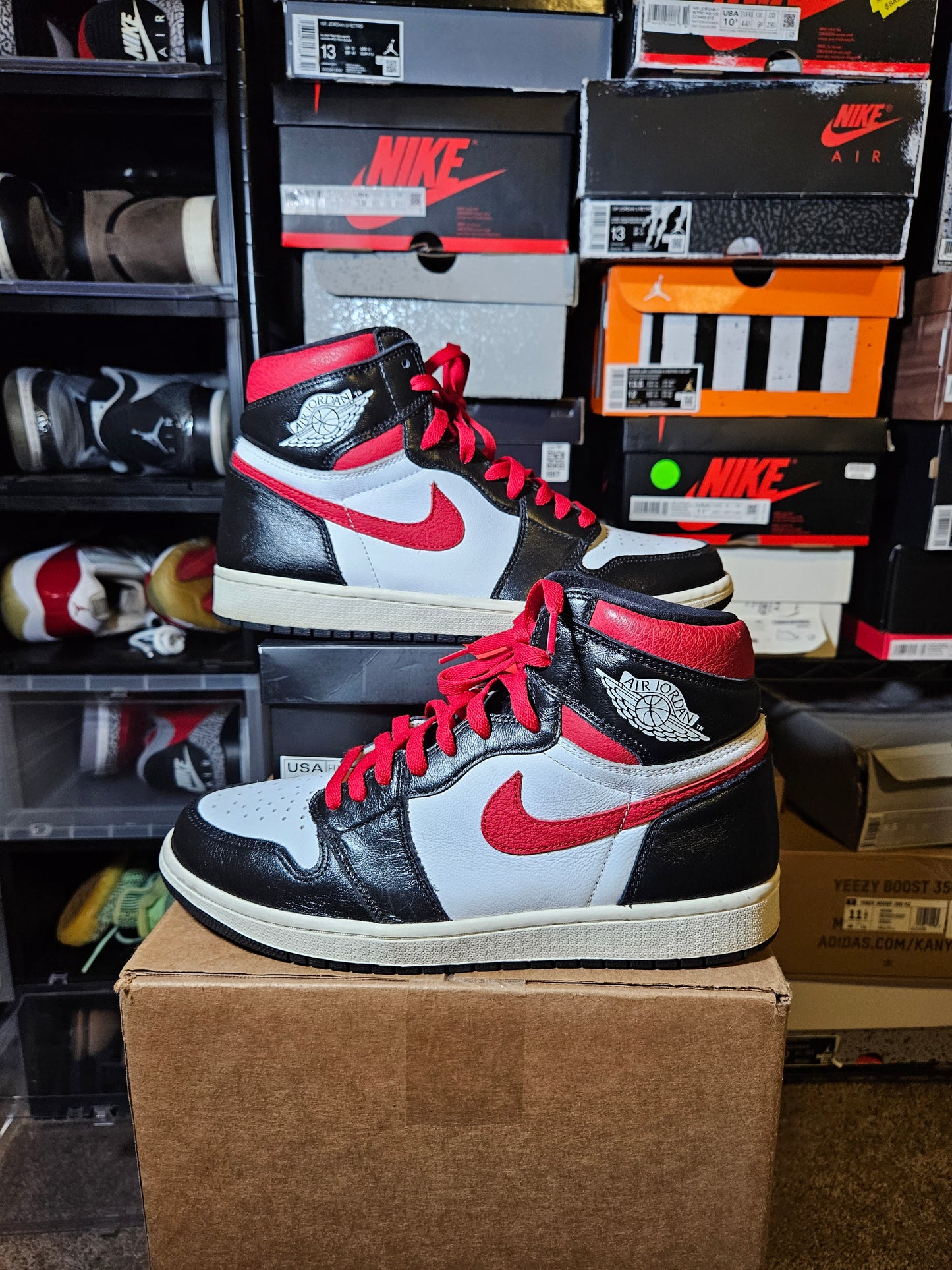 Size 9.5 - AJ 1 Retro High OG Gym Red 2019