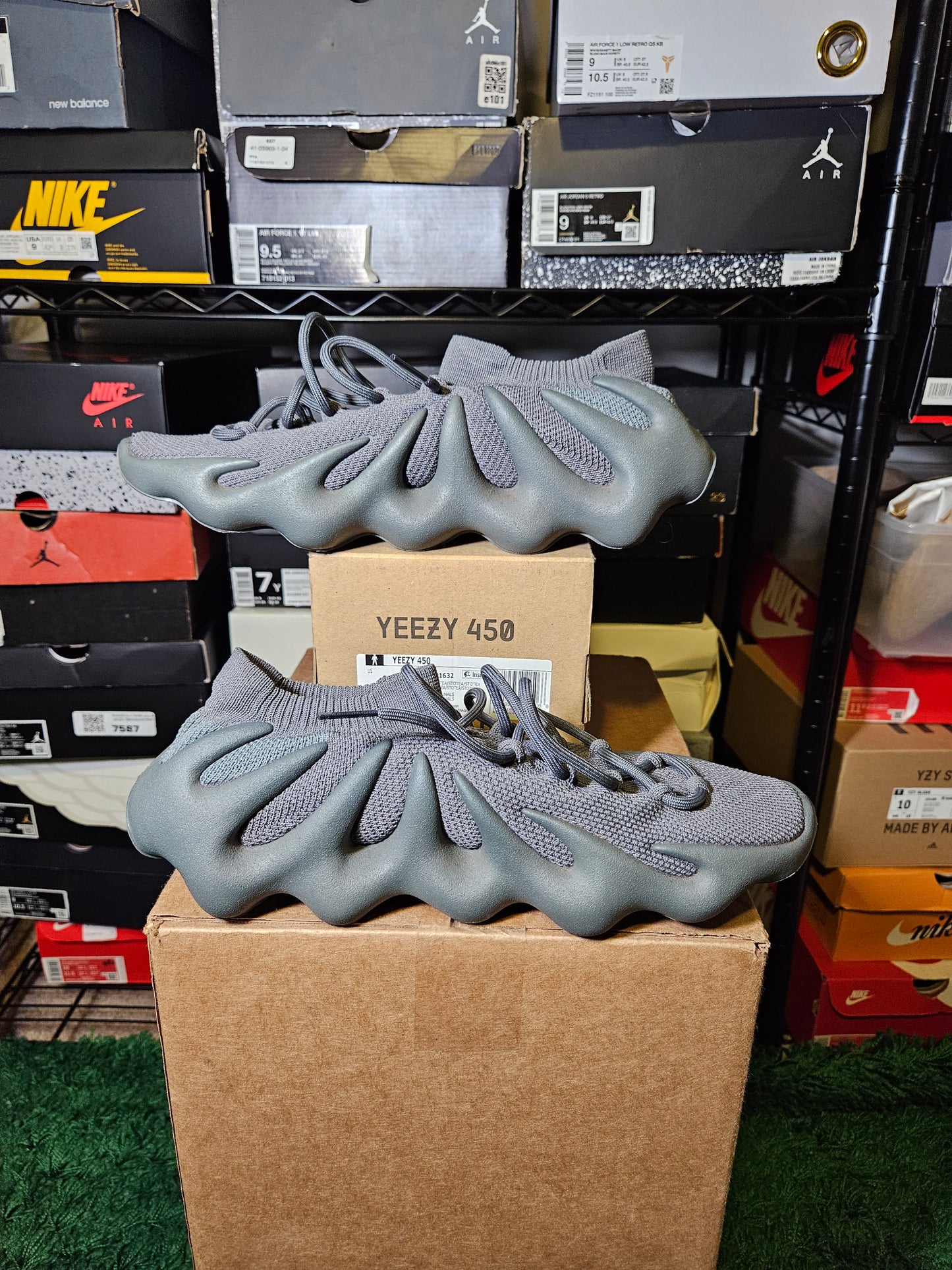 Size 12 - YZY 450 Stone Teal Grey (ID1632)
