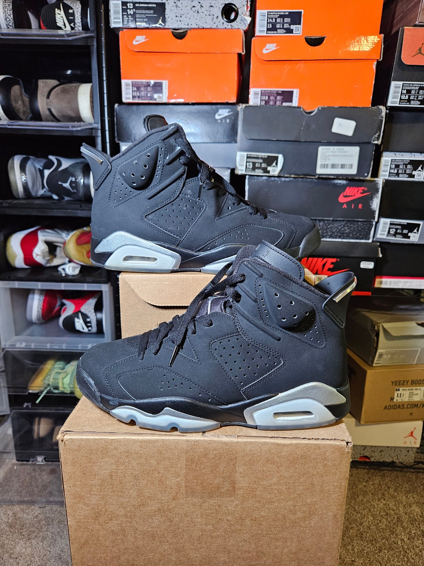 Size 9 - AJ 6 Retro Mid Chrome