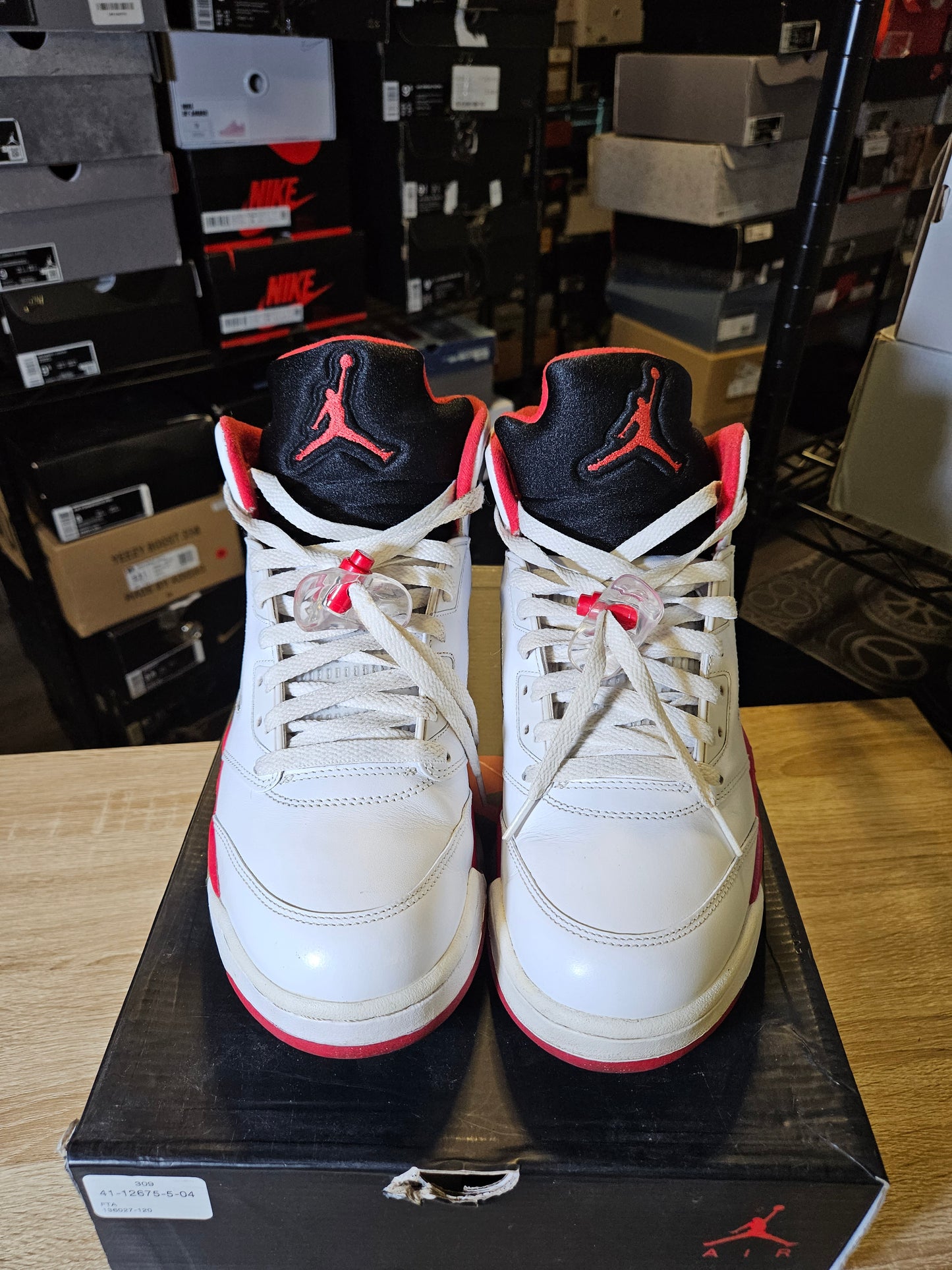 Size 10 - AJ 5 Retro 2013 Fire Red