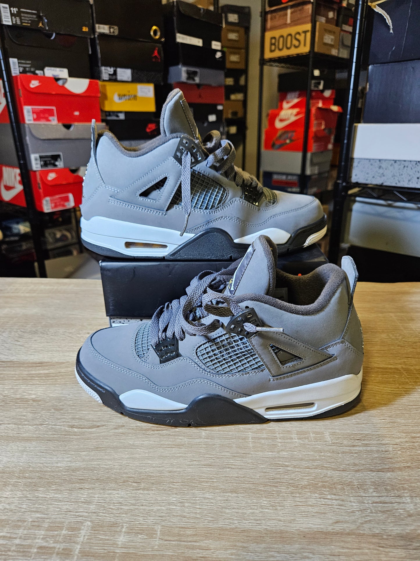 Size 9 - AJ 4 Retro Low Cool Grey