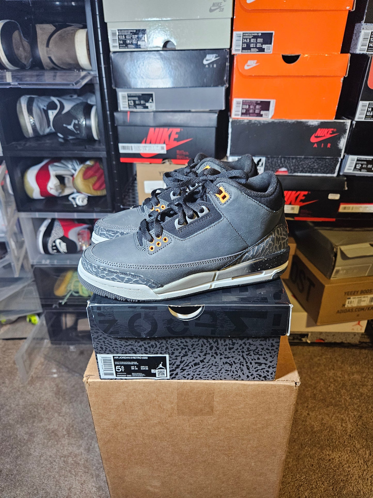Size 5.5 - AJ 3 Retro Fear Pack