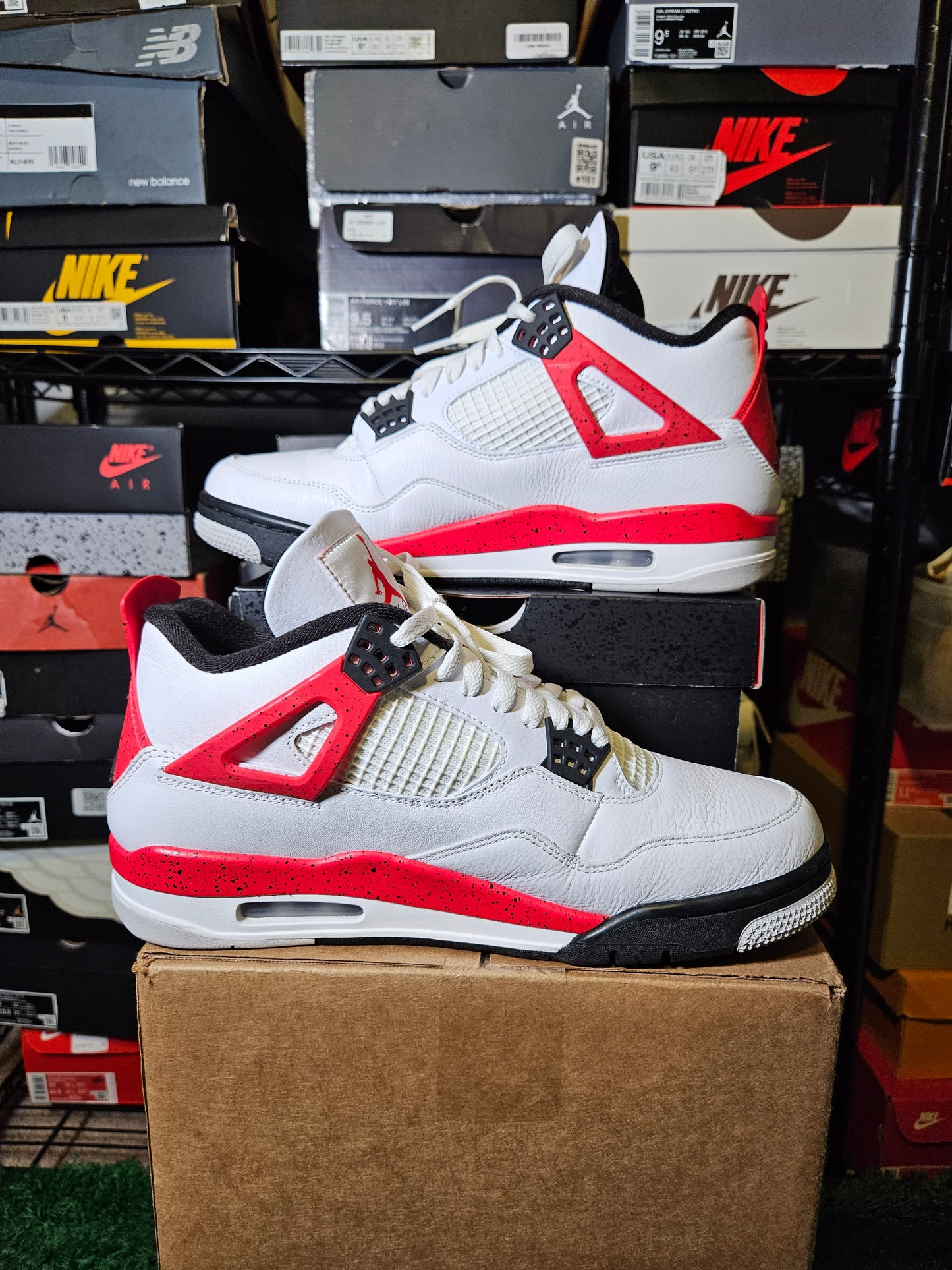 Size 11 - AJ 4 Retro Mid Red Cement