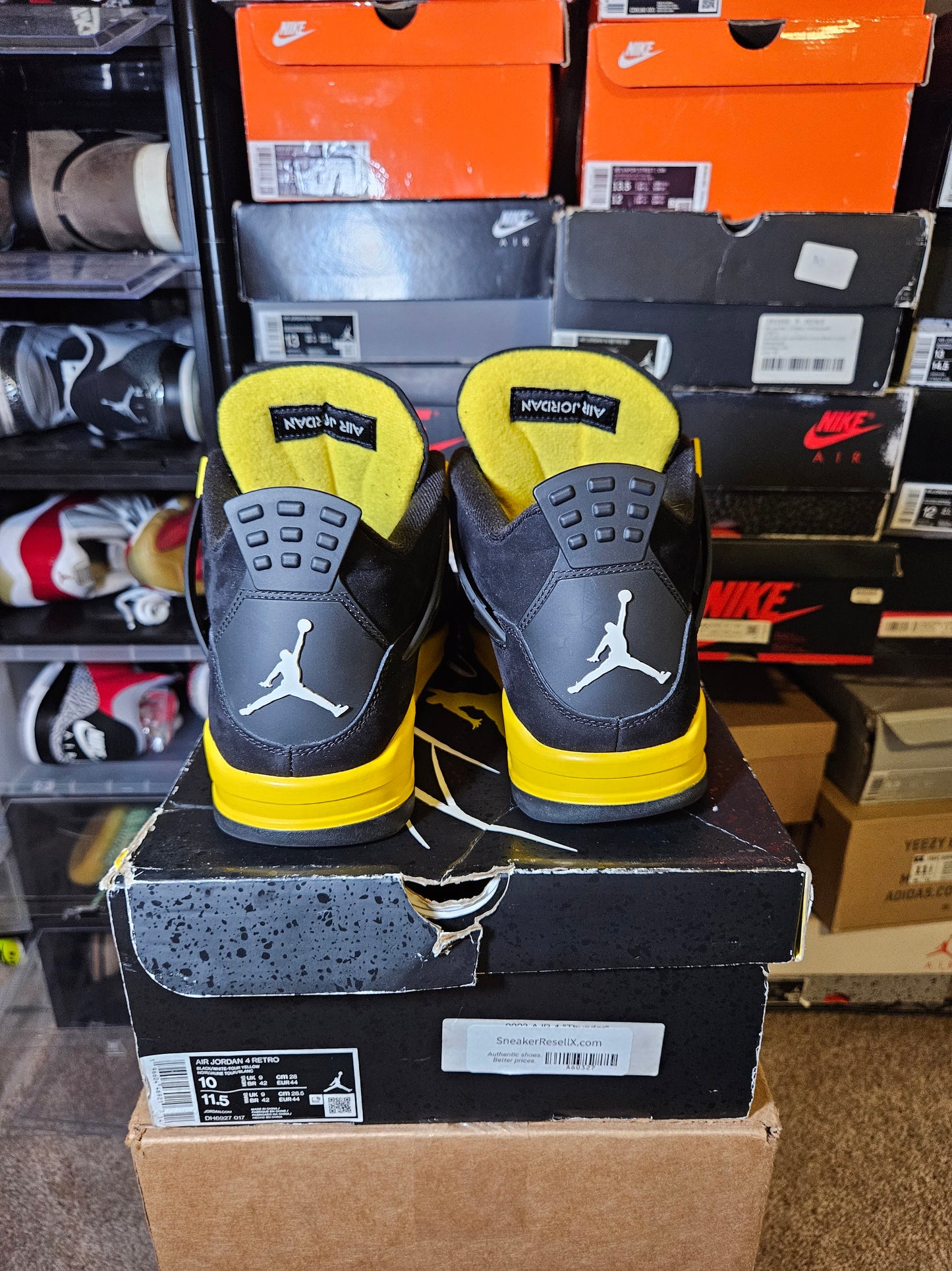 Size 10 - AJ 4 Retro Mid Thunder