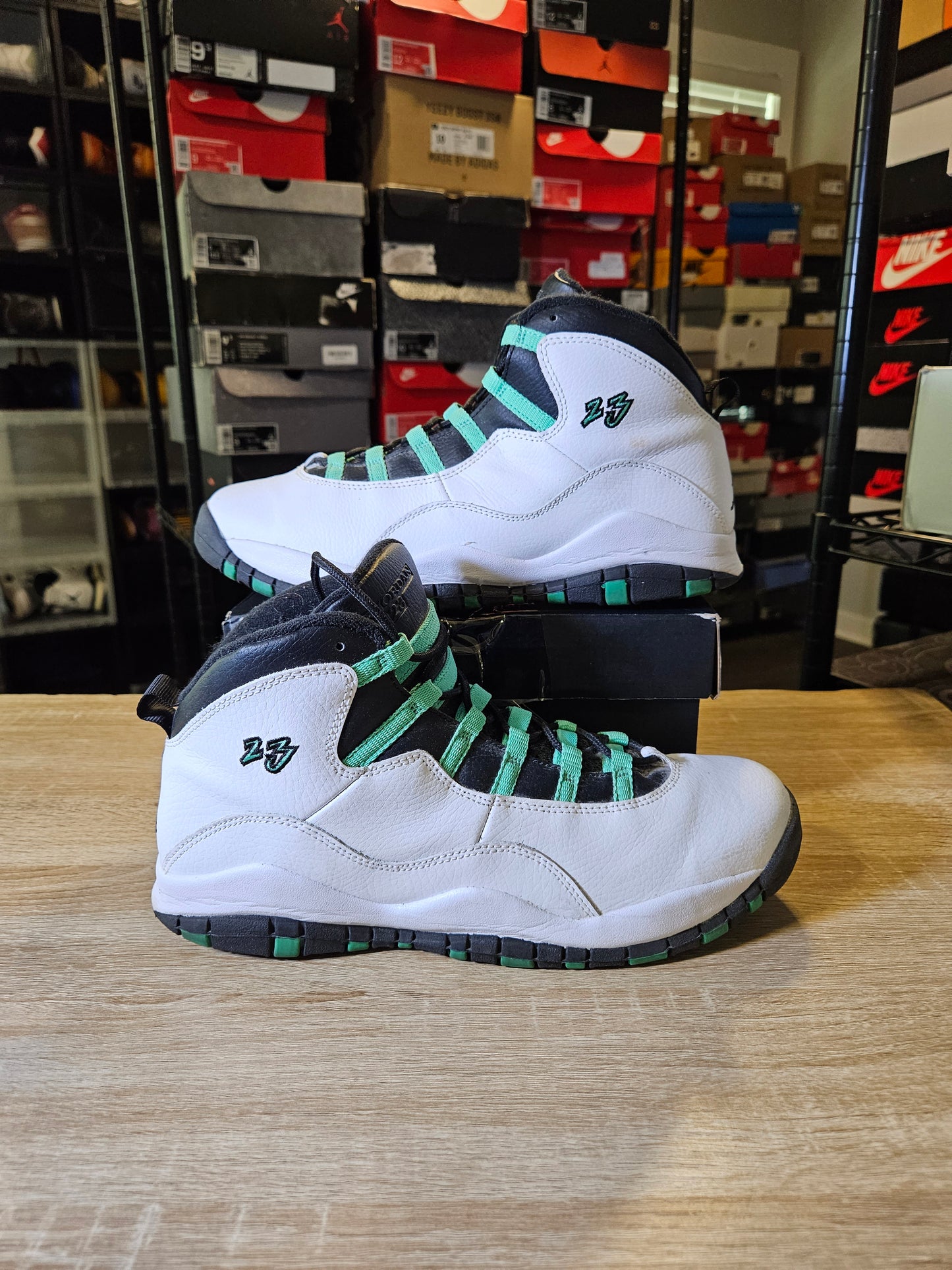 Size 9.5 - AJ 10 Retro Verde