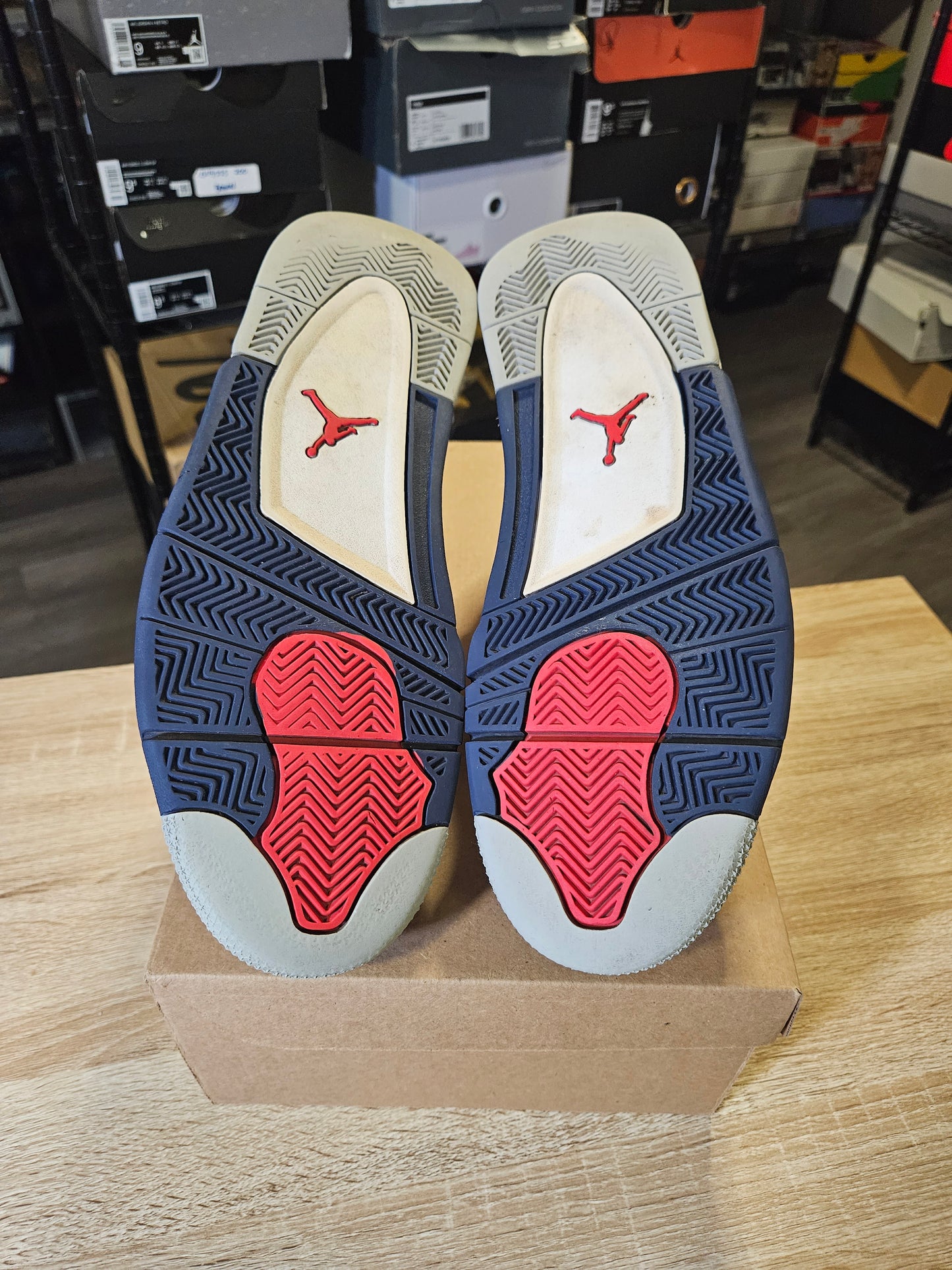 Size 11 - AJ 4 Midnight Navy