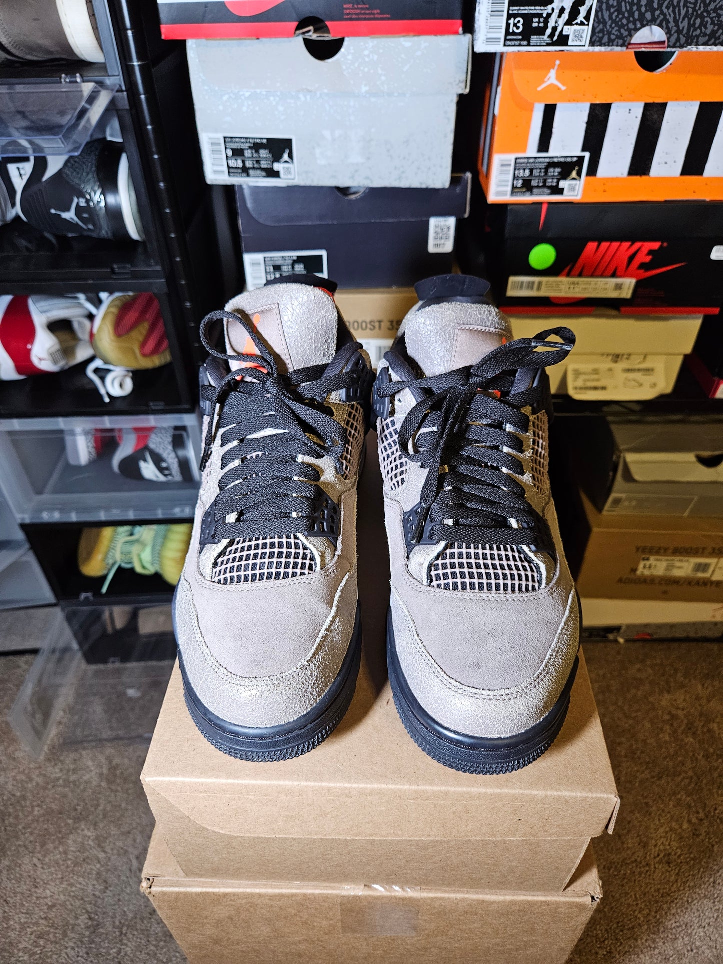 Size 9 - AJ 4 Retro Mid Taupe Haze
