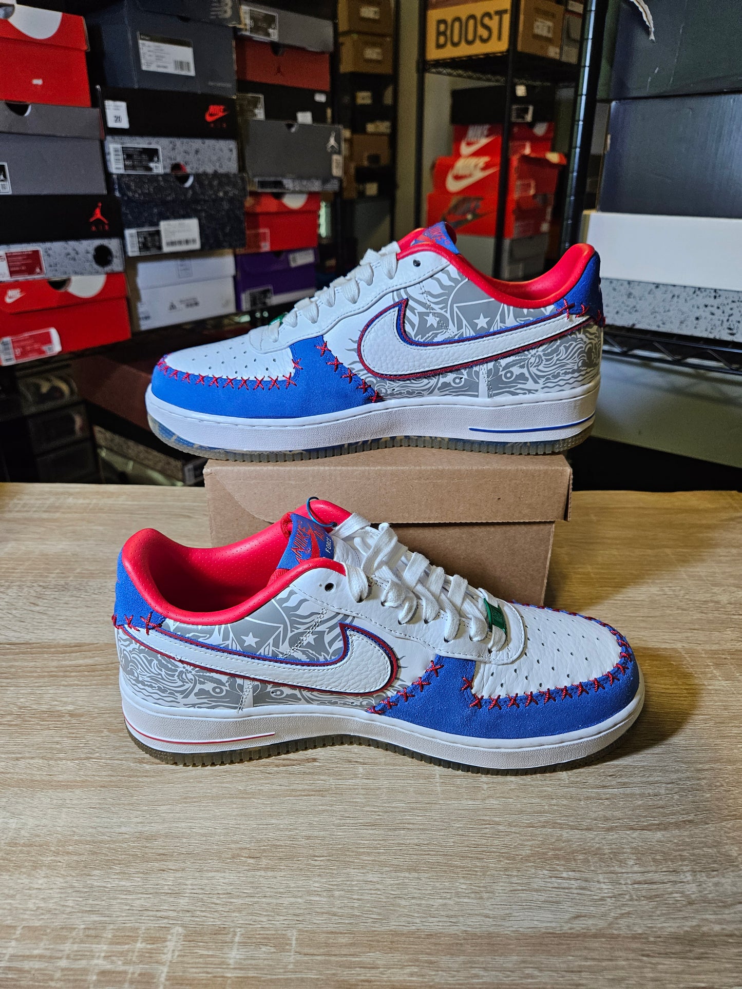 Size 10 - AF1 Puerto Rico