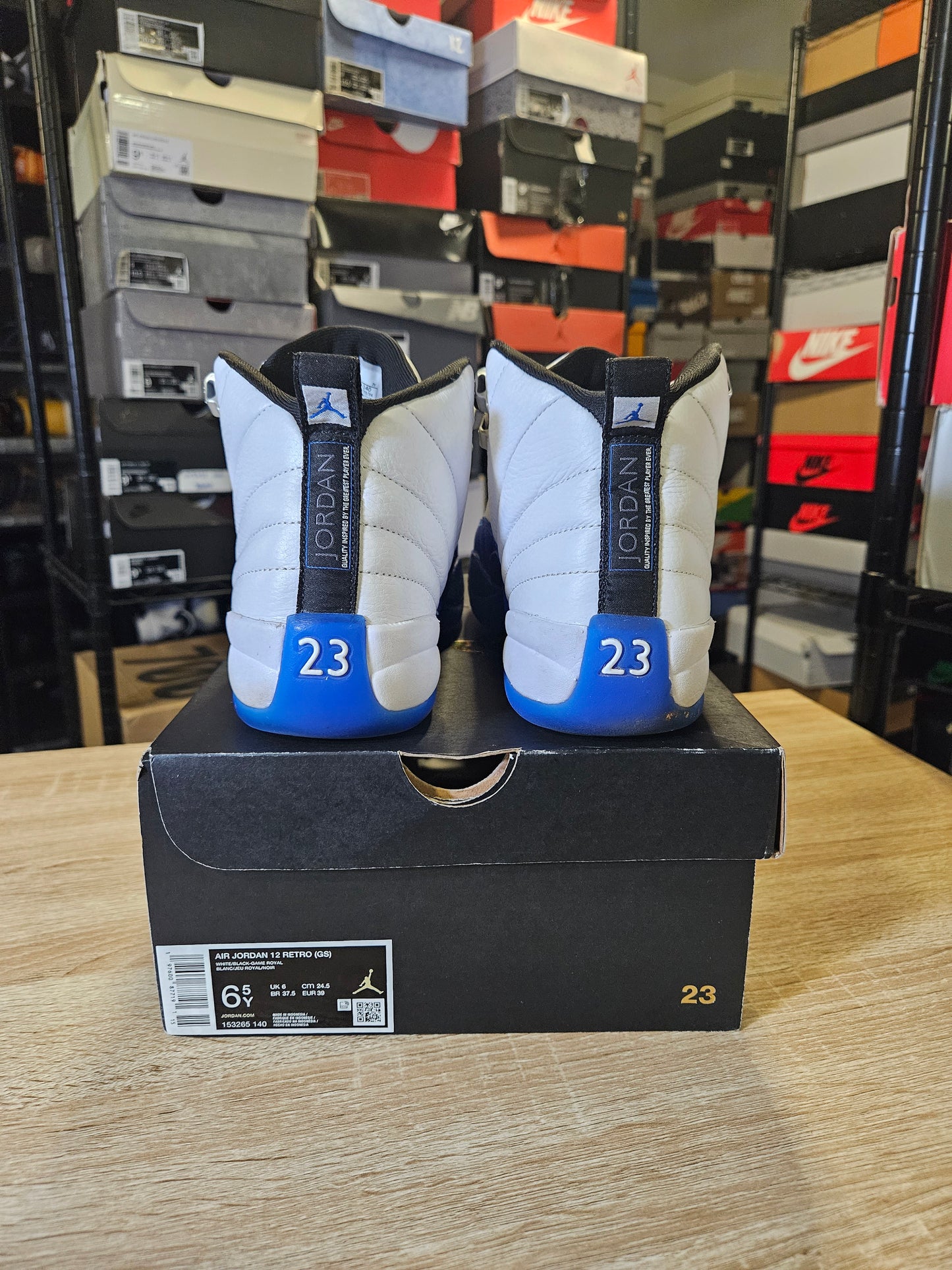 Size 6.5 - AJ 12 Retro Blueberry