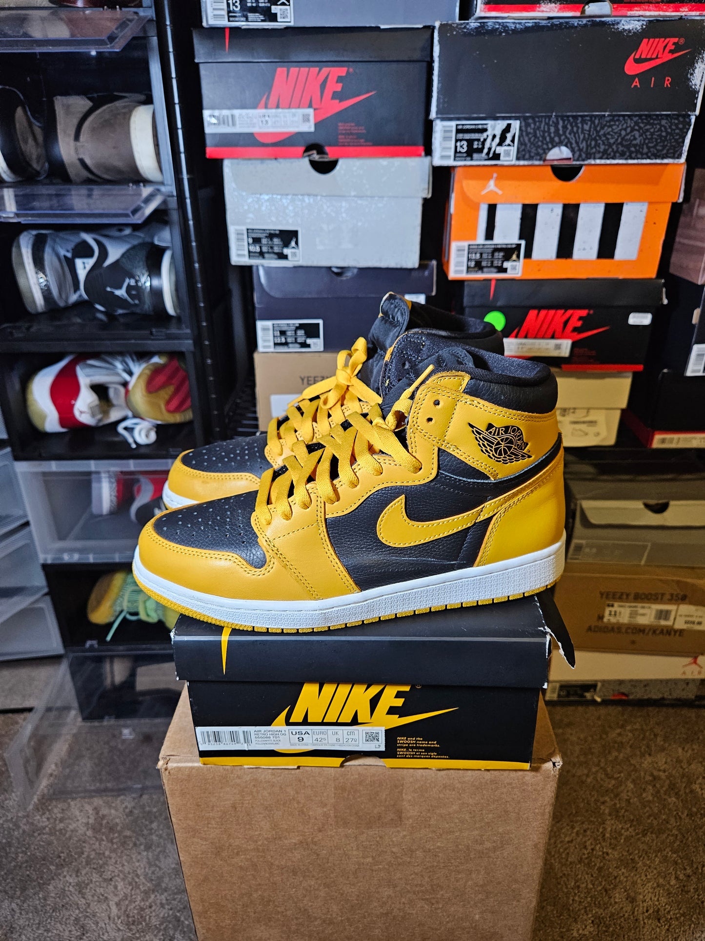 Size 9 - AJ 1 Retro OG High Pollen