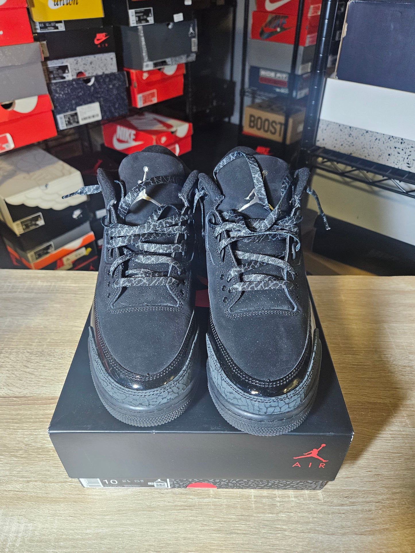 Size 10 - AJ 3 Retro 2025 Black Cat