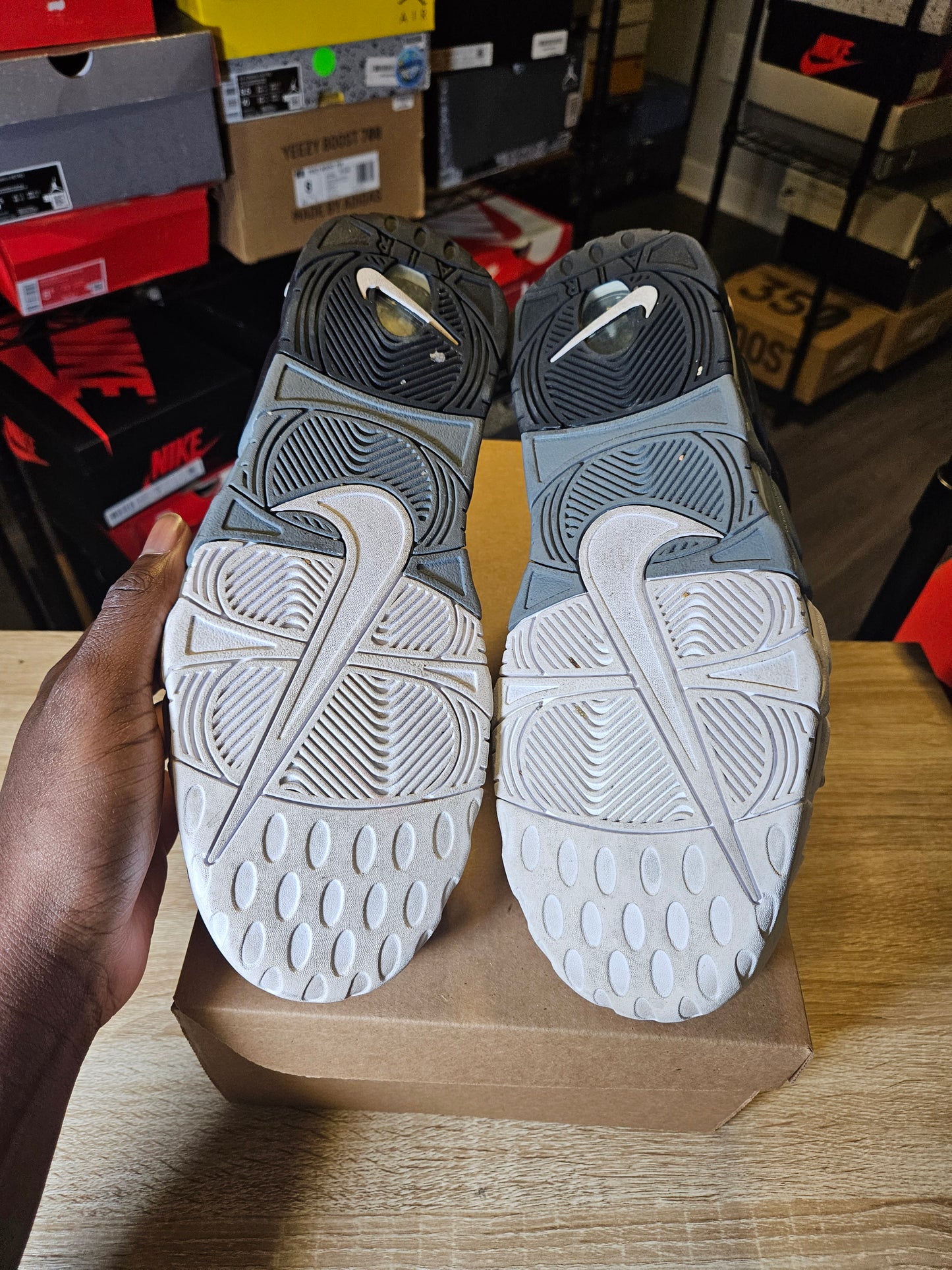 Size 10 - Air More Uptempo Tri-Color