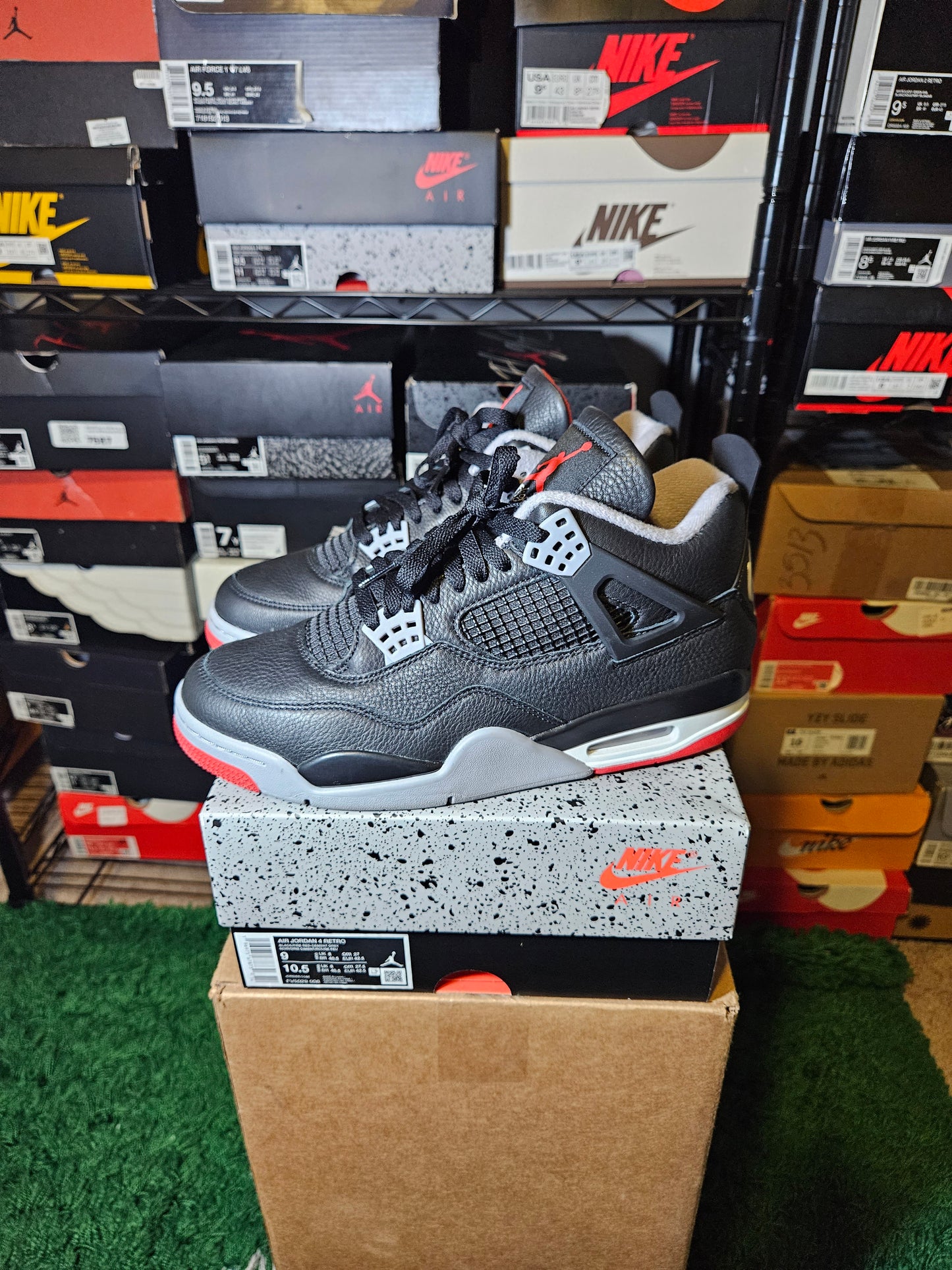 Size 9 - AJ 4 Retro Bred Reimagined