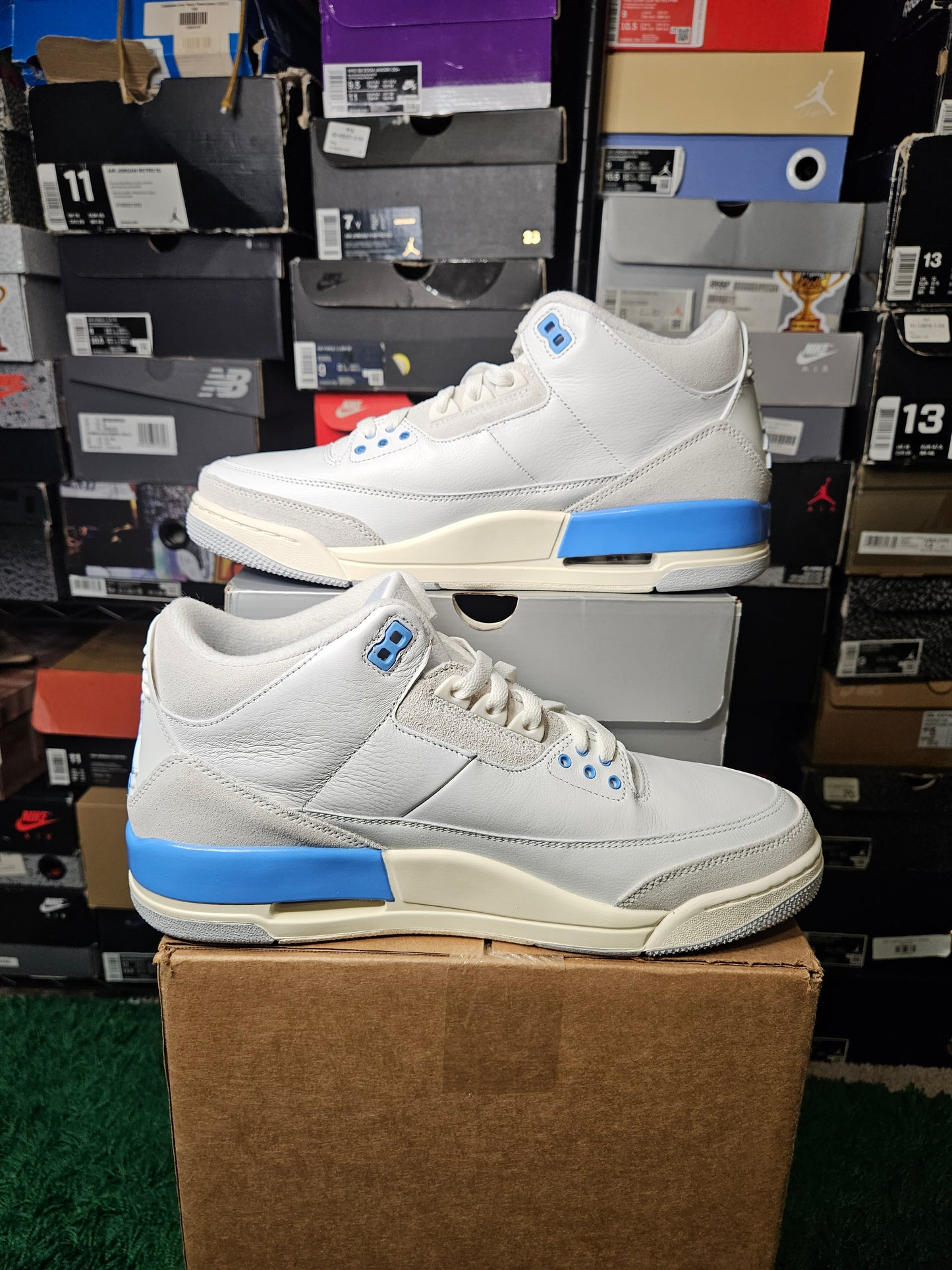 Size 11 - AJ 3 Retro Lucky Shorts