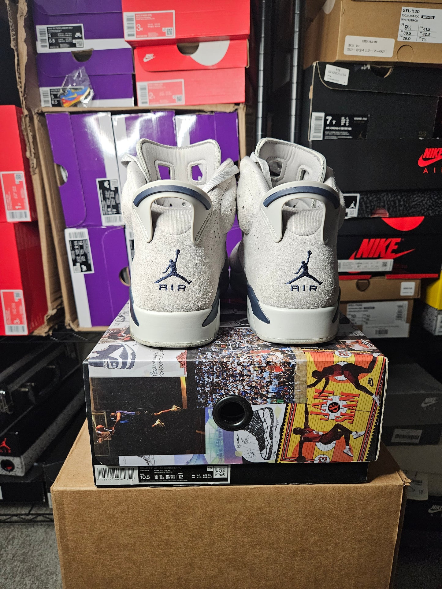 Size 10.5 - AJ 6 Retro Mid Georgetown