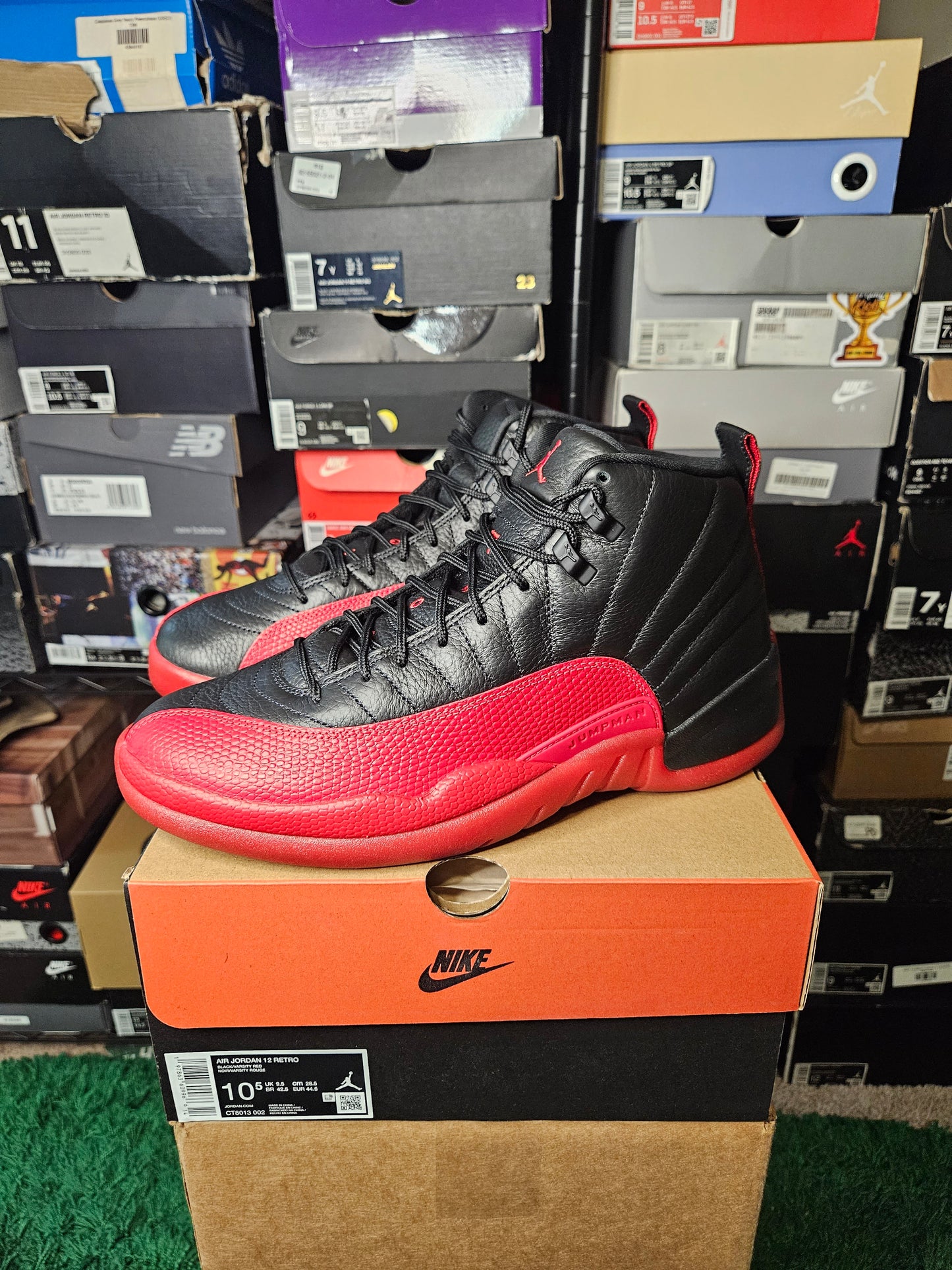 Size 9.5 - AJ 12 Flu Game