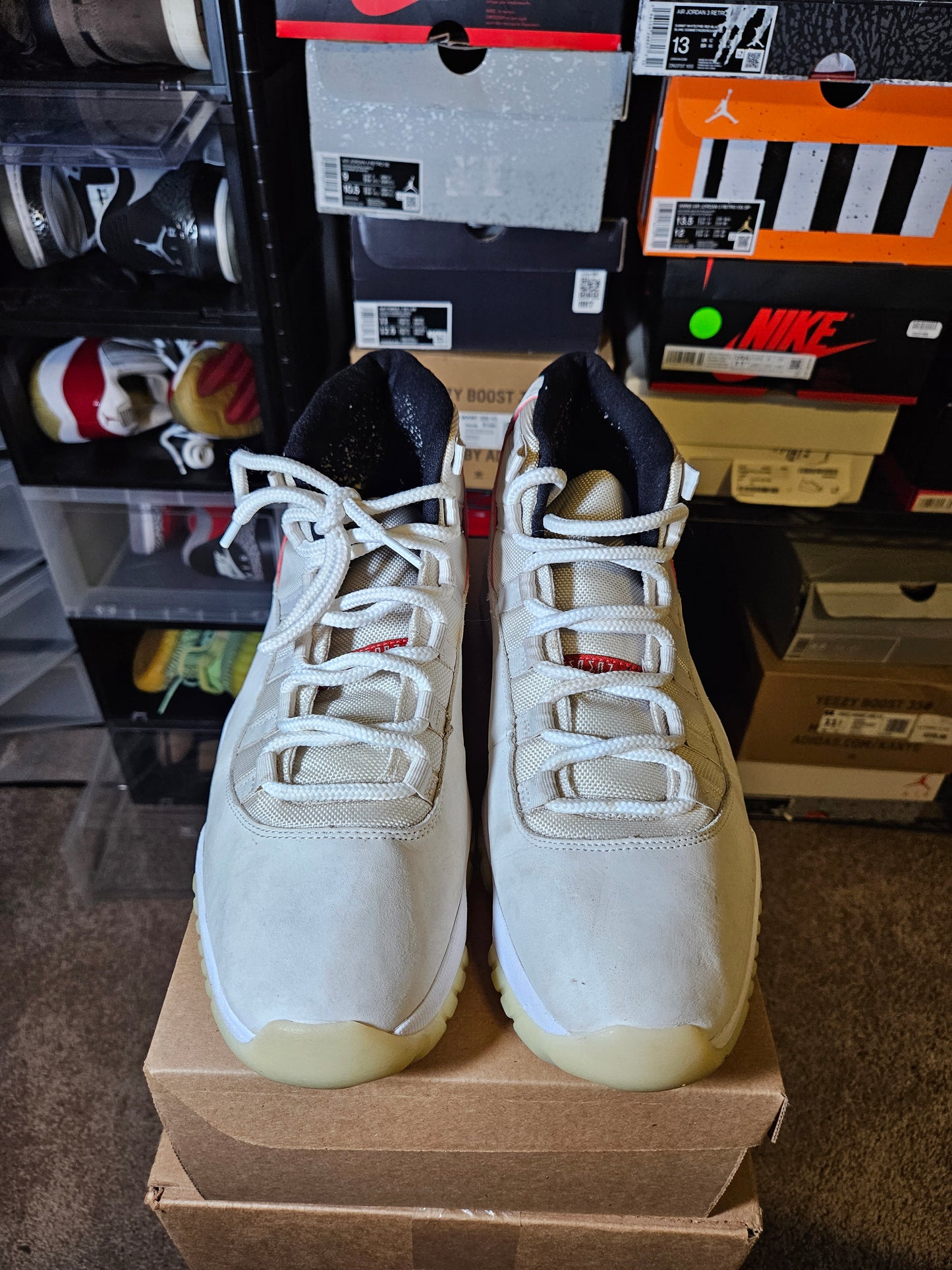 Size 12 - AJ 11 Retro Platinum Tint