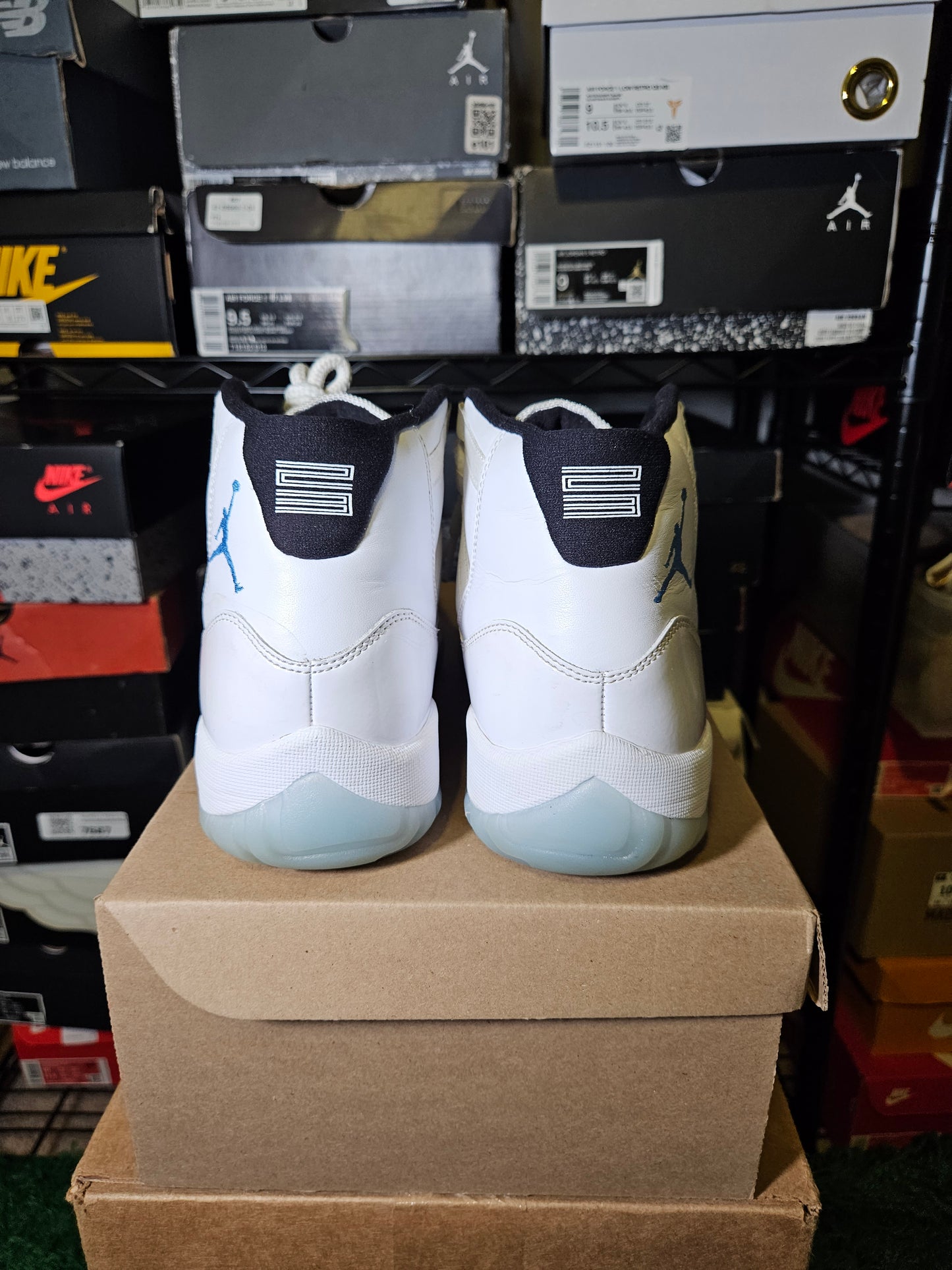 Size 10 - AJ 11 Retro High Legend Blue 2014