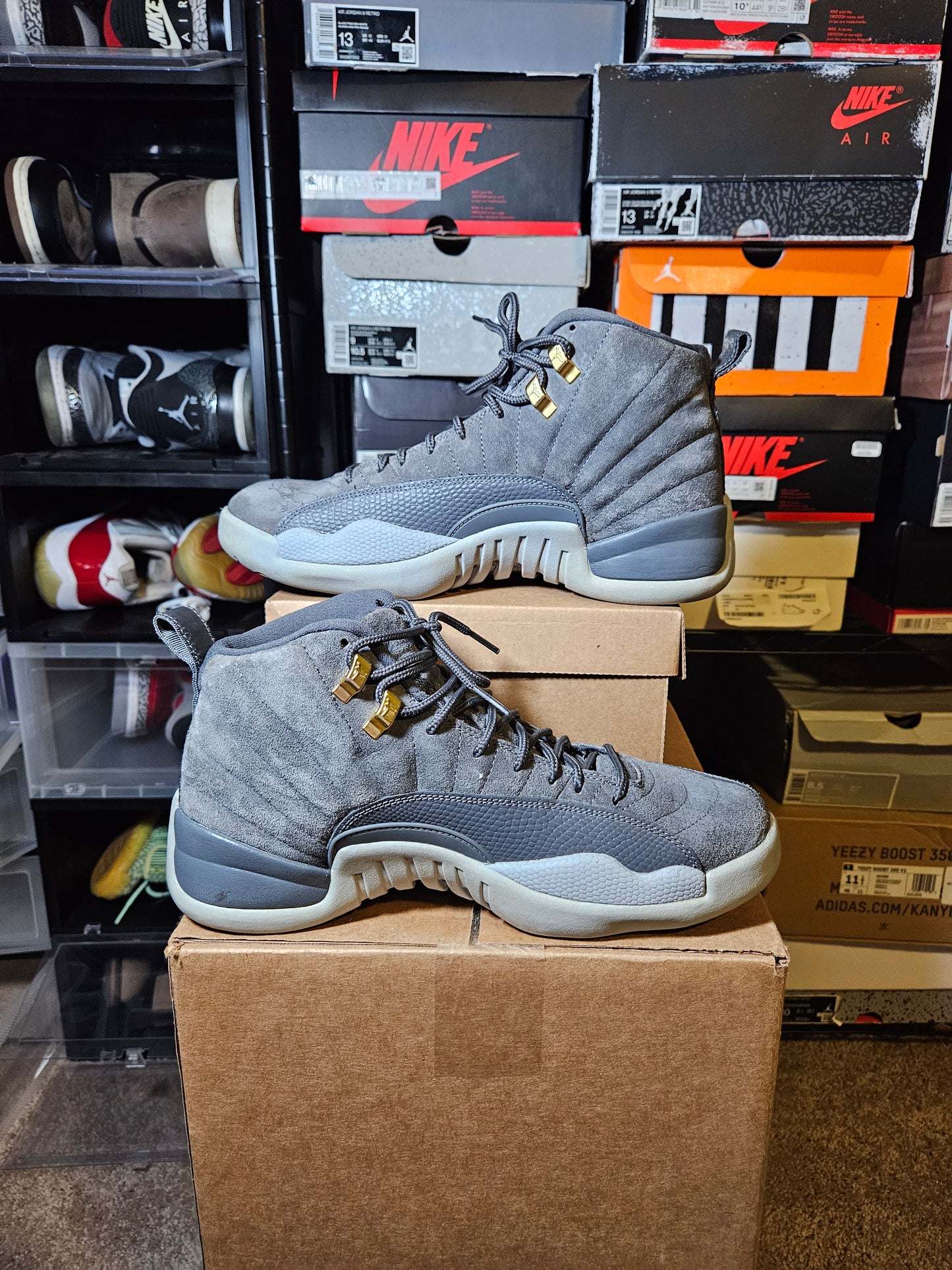 Size 9 - AJ 12 Retro Dark Grey