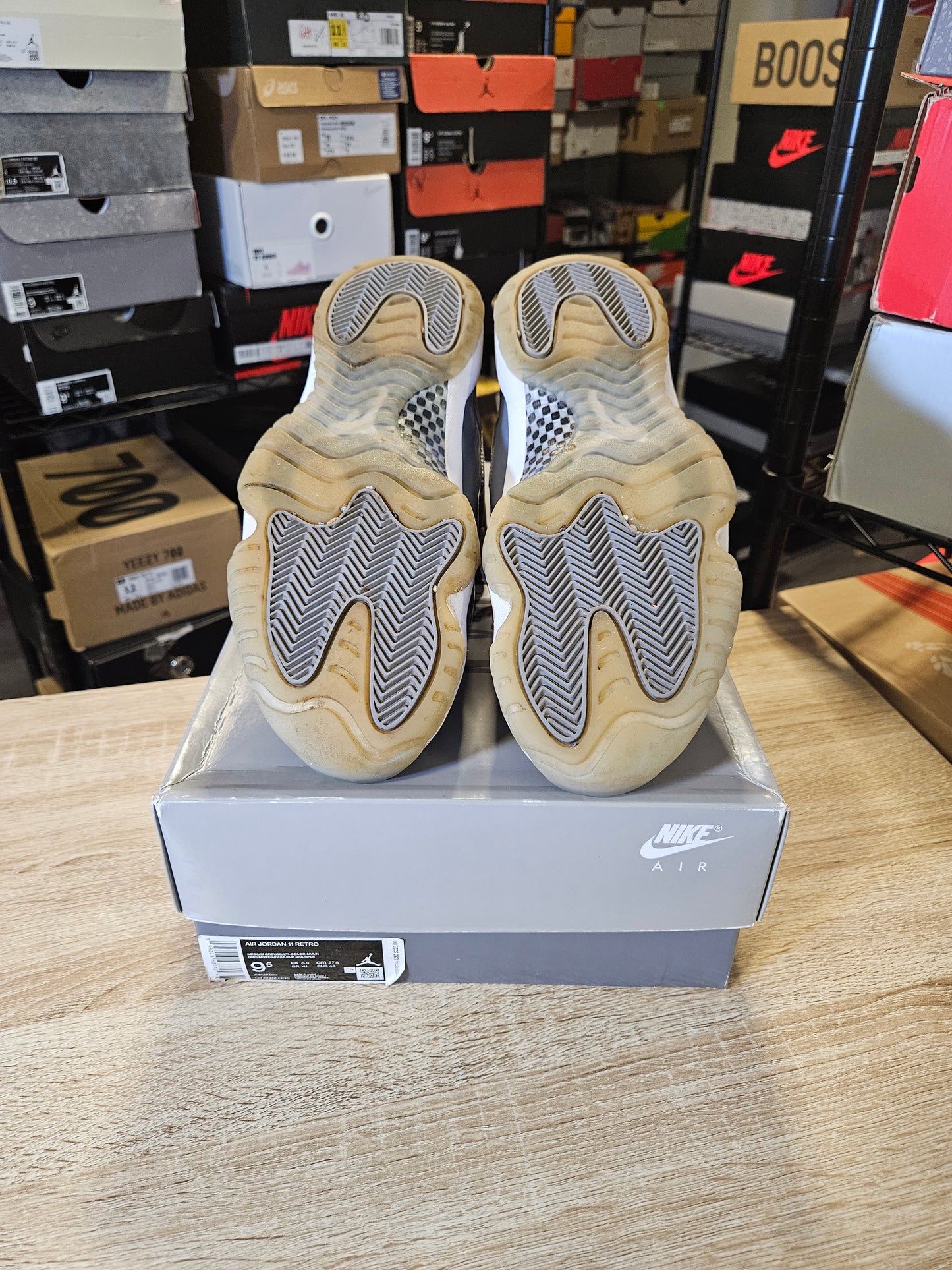 Size 9.5 -AJ 11 Retro High Cool Grey