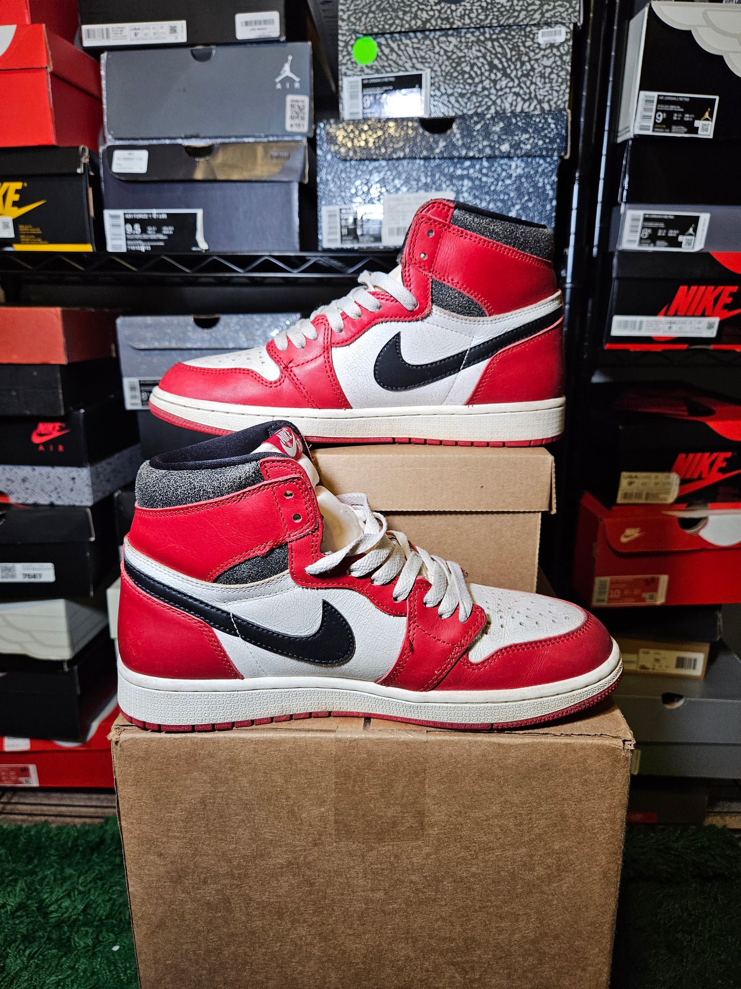 Size 8.5 - AJ 1 Retro High OG Chicago Reimagined Lost & Found 2022