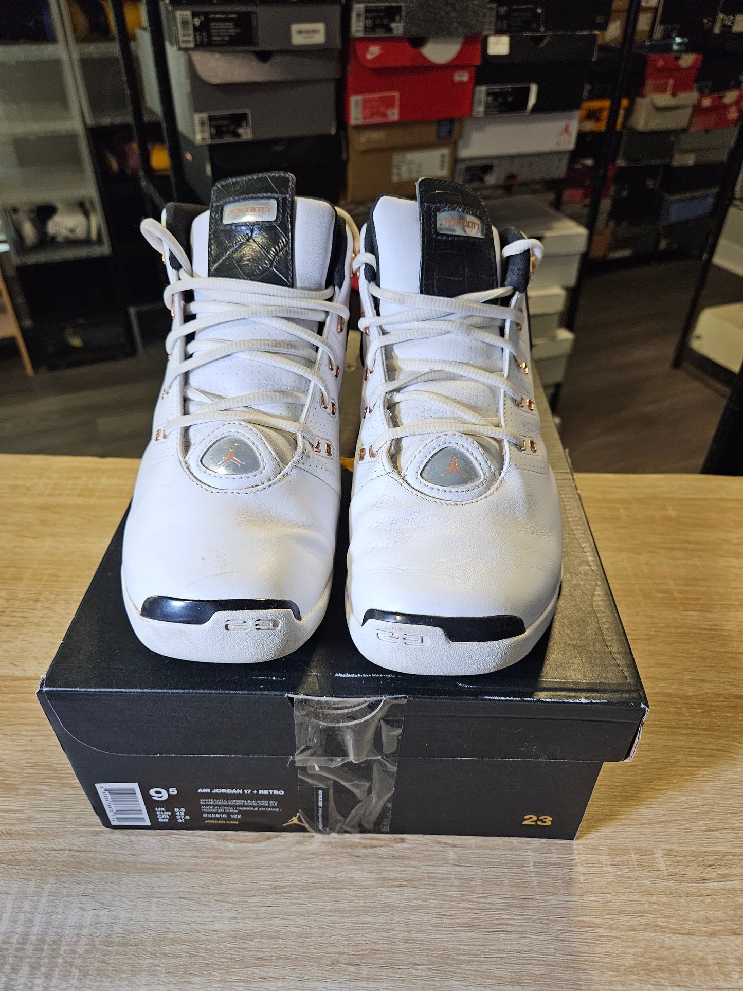 Size 9.5 - AJ 17+ Retro 2016 Copper