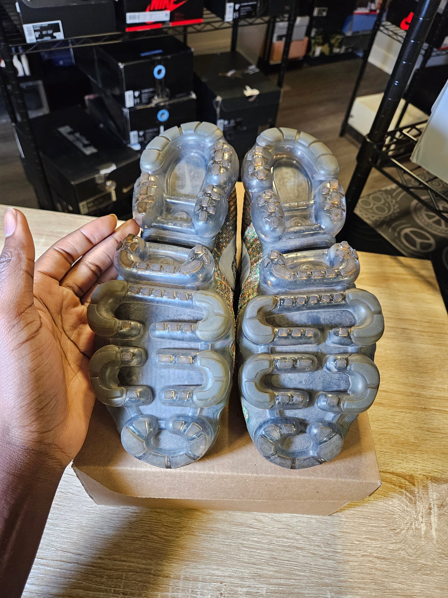 Size 12 - Air VaporMax Grey Multi