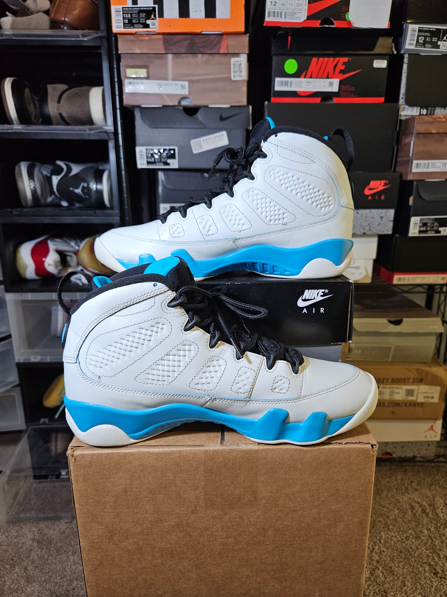 Size 9.5 - AJ 9 Retro 2024 Powder Blue