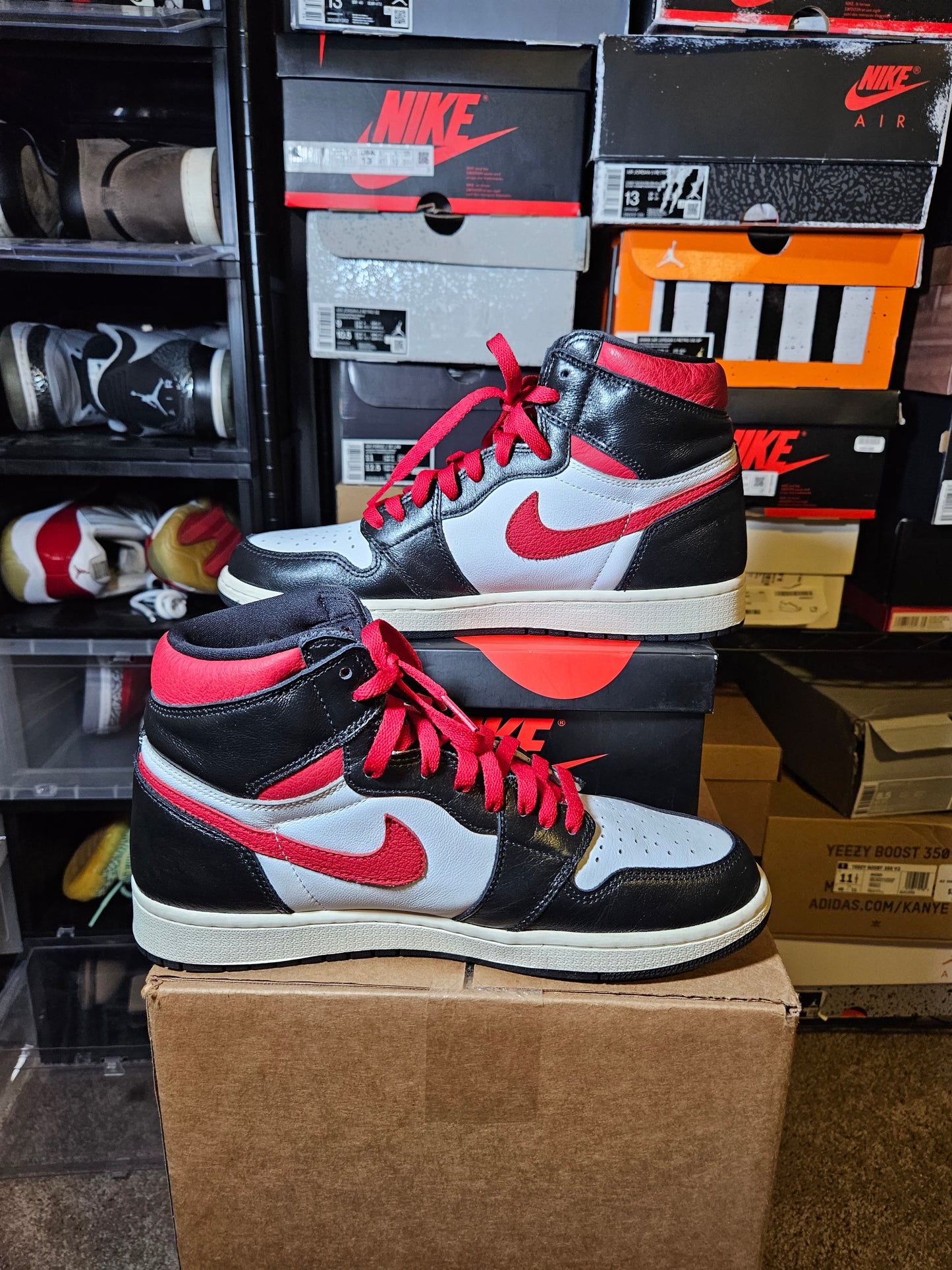 Size 9.5 - AJ 1 Retro High OG Gym Red 2019