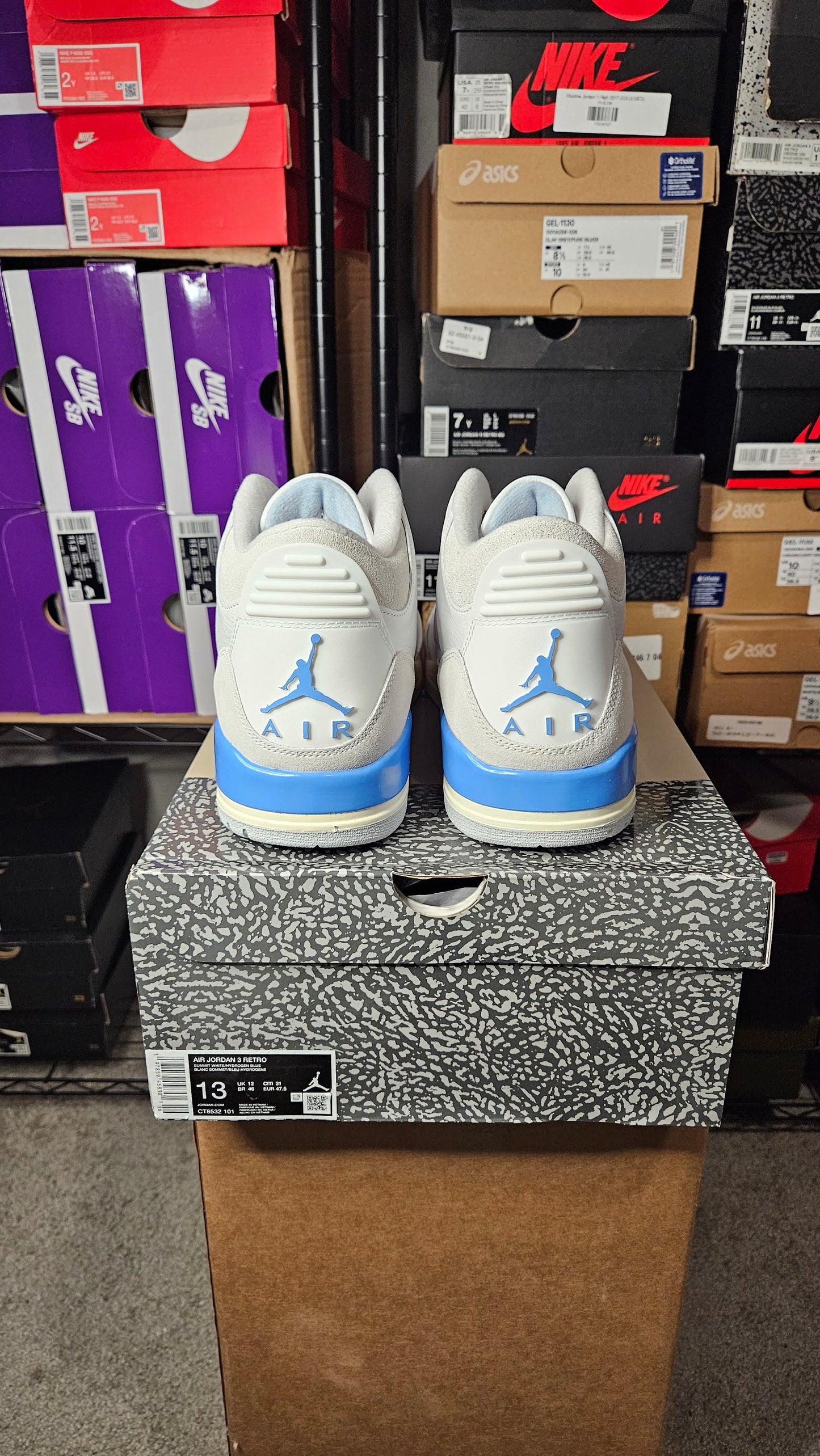 Size 13 - AJ 3 Retro Lucky Shorts