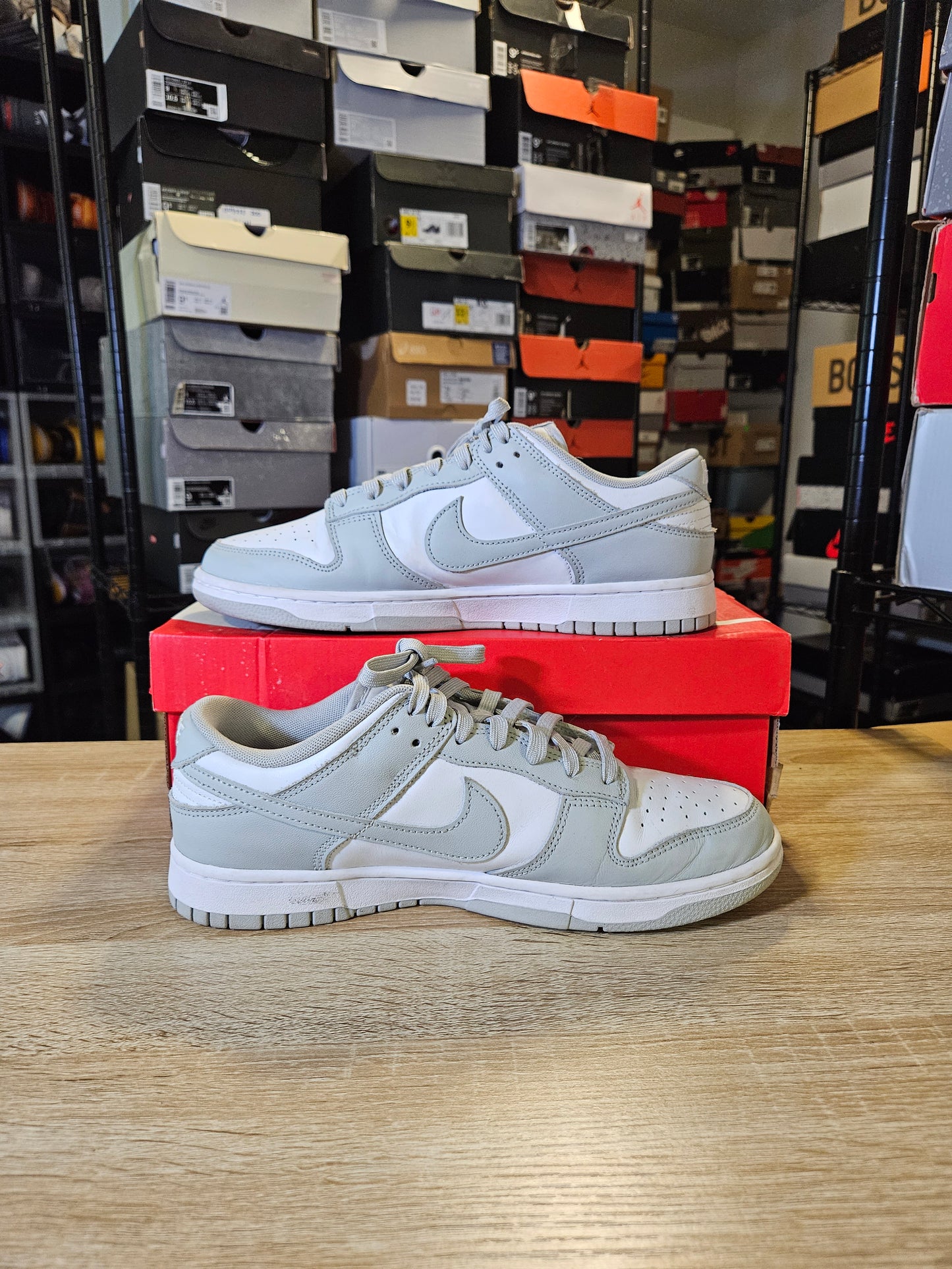 Size 10 - Dunk Low Grey Fog