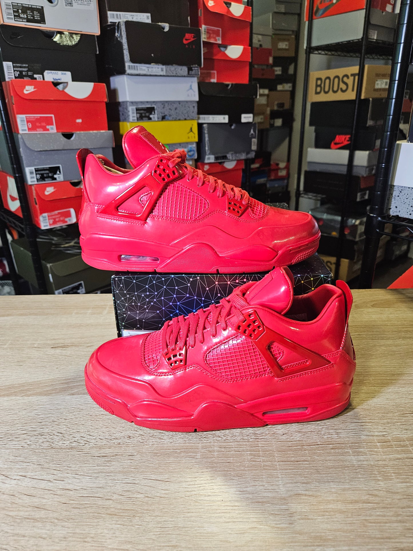 Size 10 - AJ 4 Retro 11Lab4 - Red