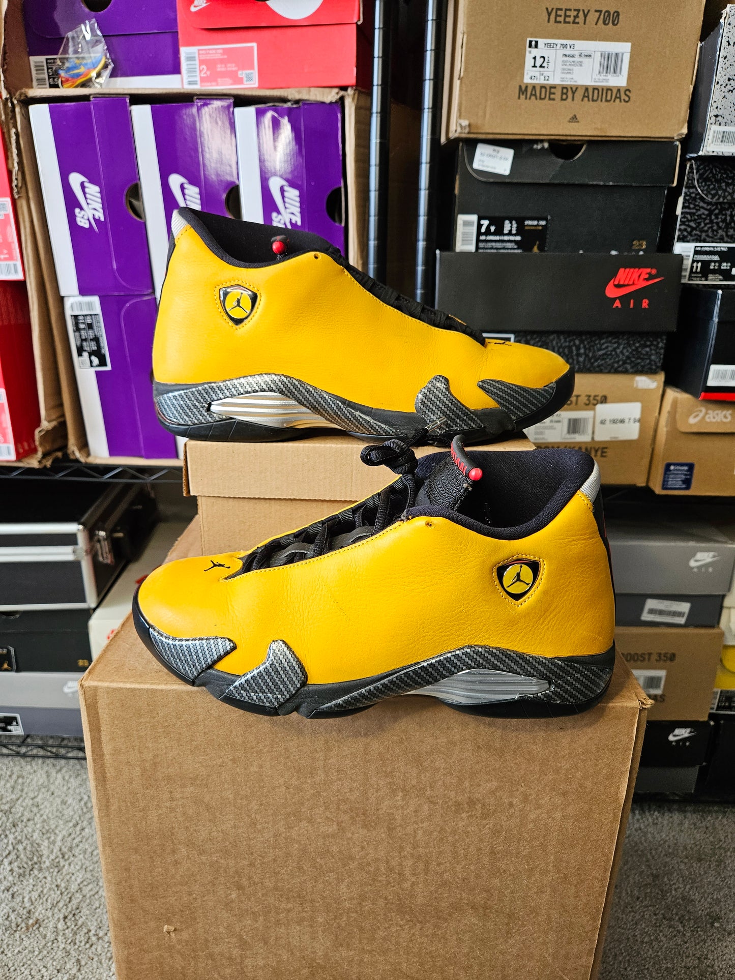 Size 9 - AJ 14 Retro Reverse Ferrari