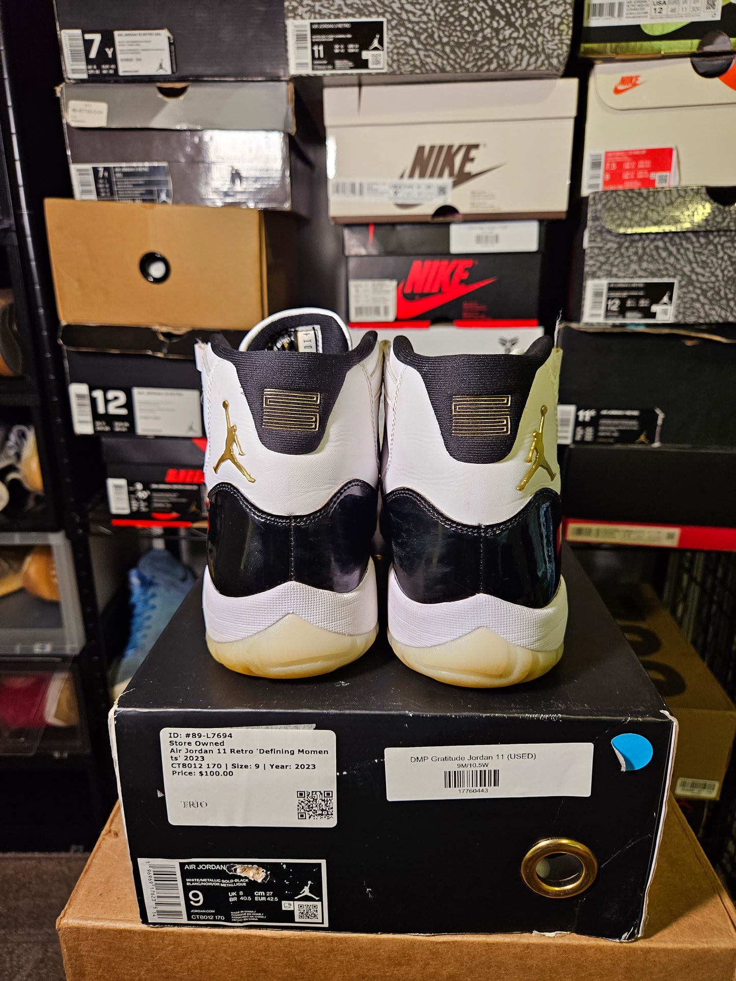 Size 9 - AJ 11 Retro Mid Gratitude / Defining Moments