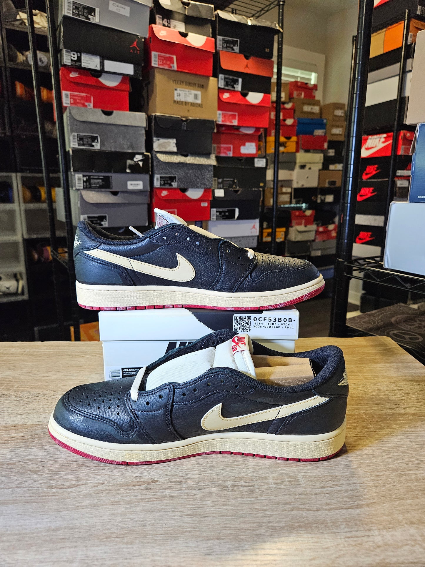Size 12 - Nigel Sylvester x AJ 1 OG Low Better With Time