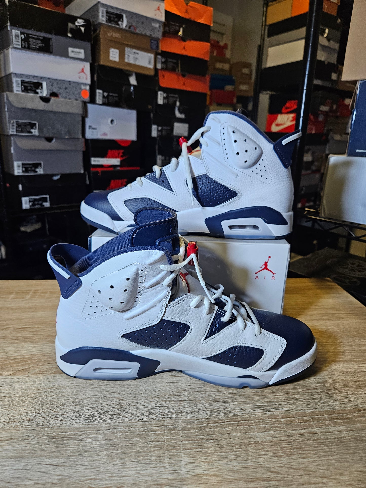 Size 11 - AJ 6 Retro 2024 Olympic