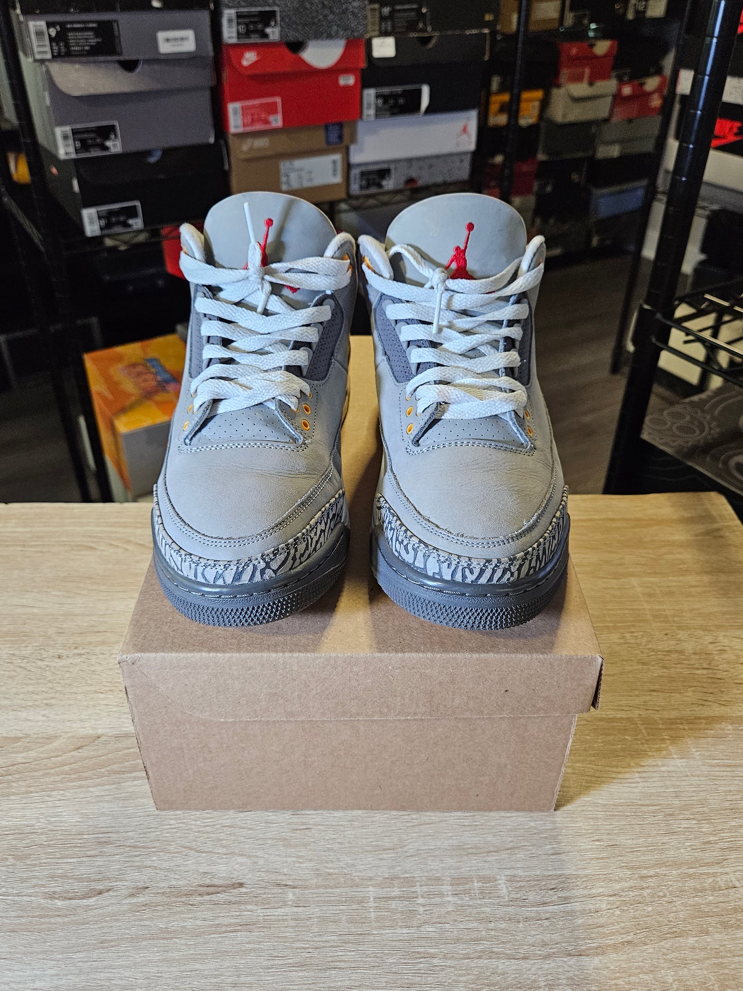 Size 9.5 - Jordan 3 Retro Mid Cool Grey