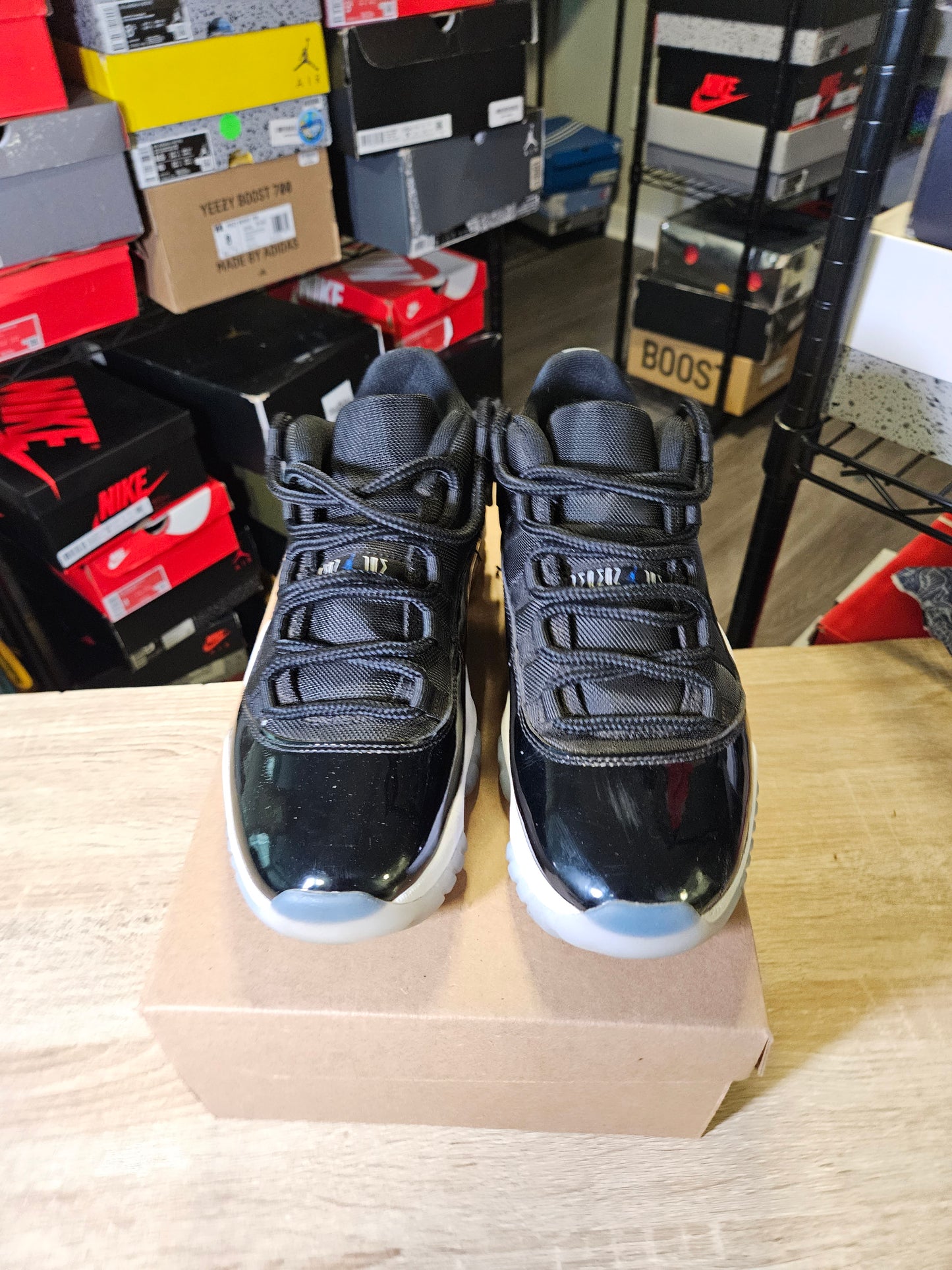 Size 9 - AJ 11 Retro Low Space Jam