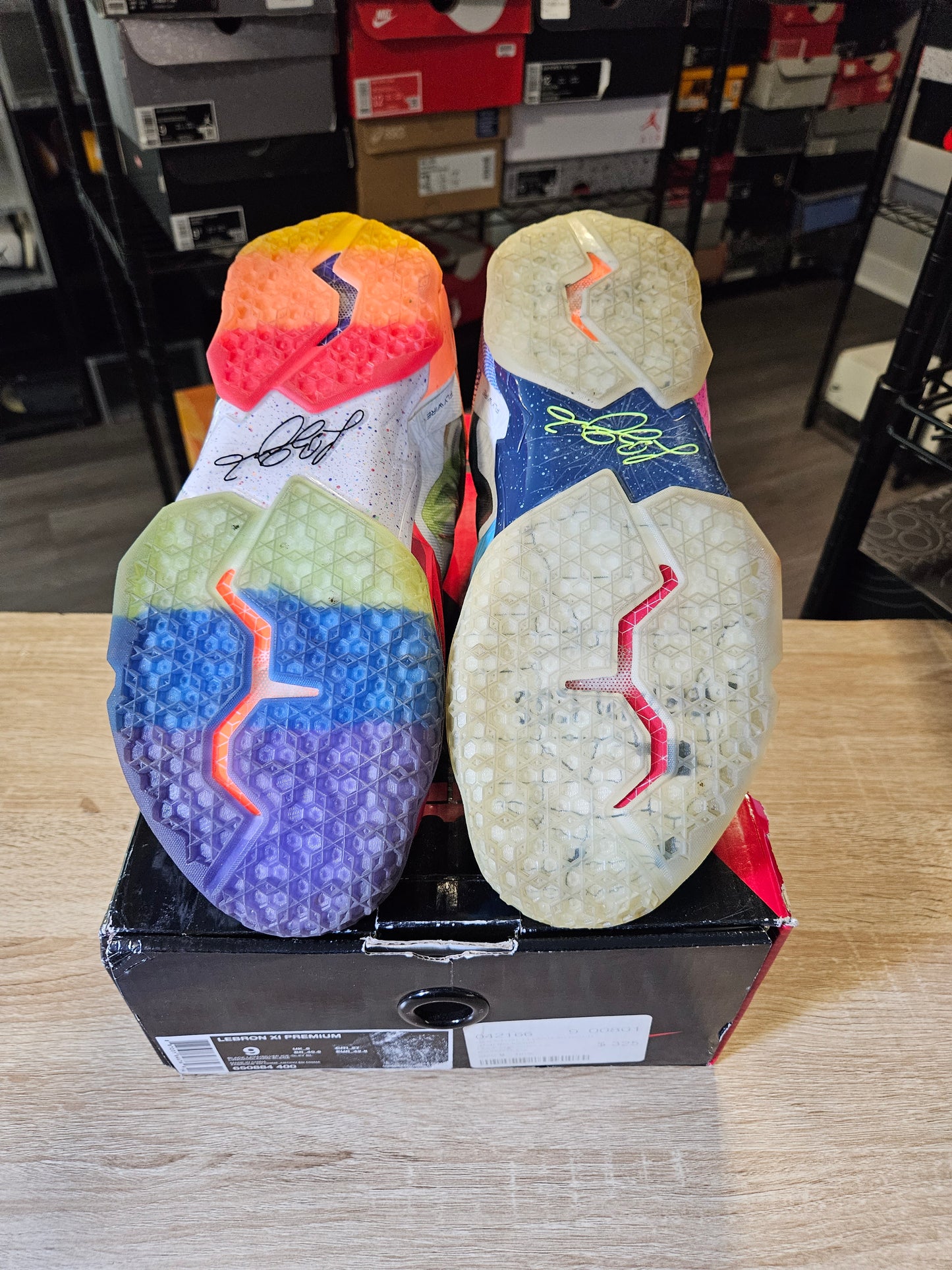 Size 9 - LeBron 11 Premium What The LeBron