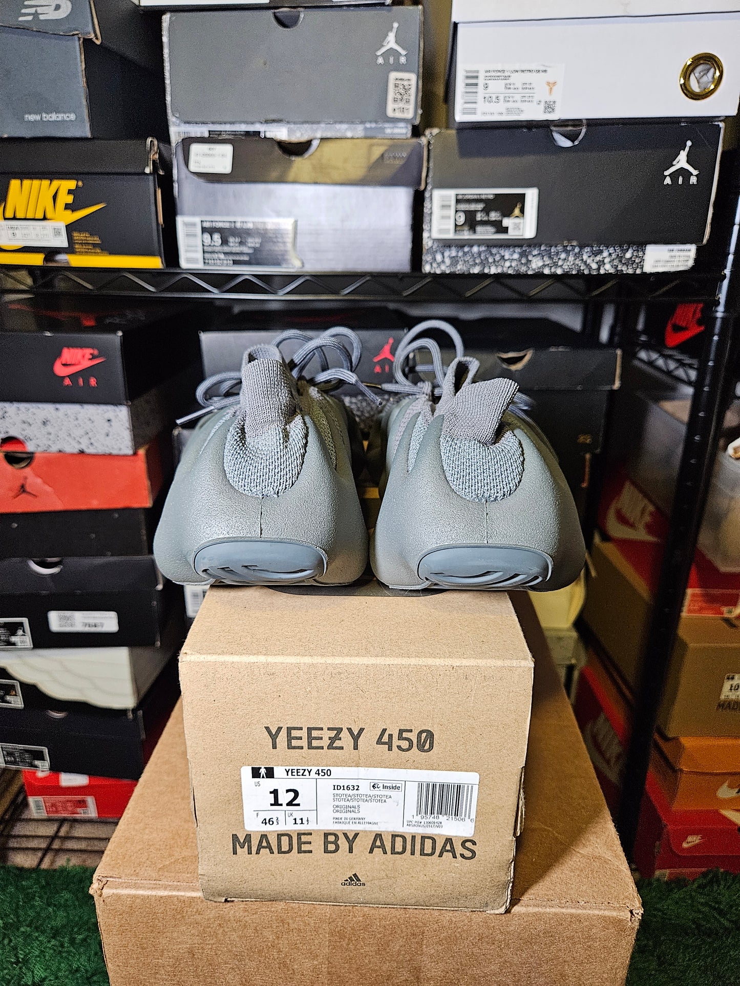 Size 12 - YZY 450 Stone Teal Grey (ID1632)