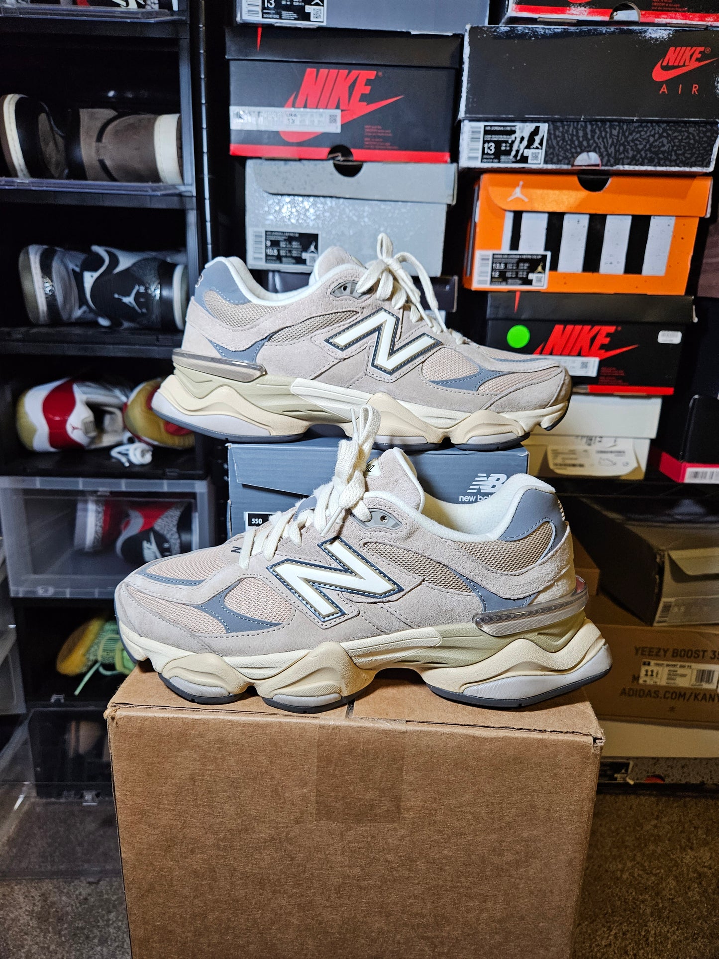 Size 9 - New Balance 9060 Driftwood Castlerock